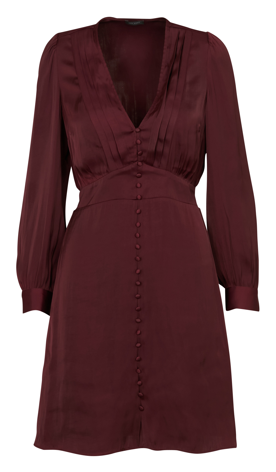 Midi-Faltenkleid IKKS Violett