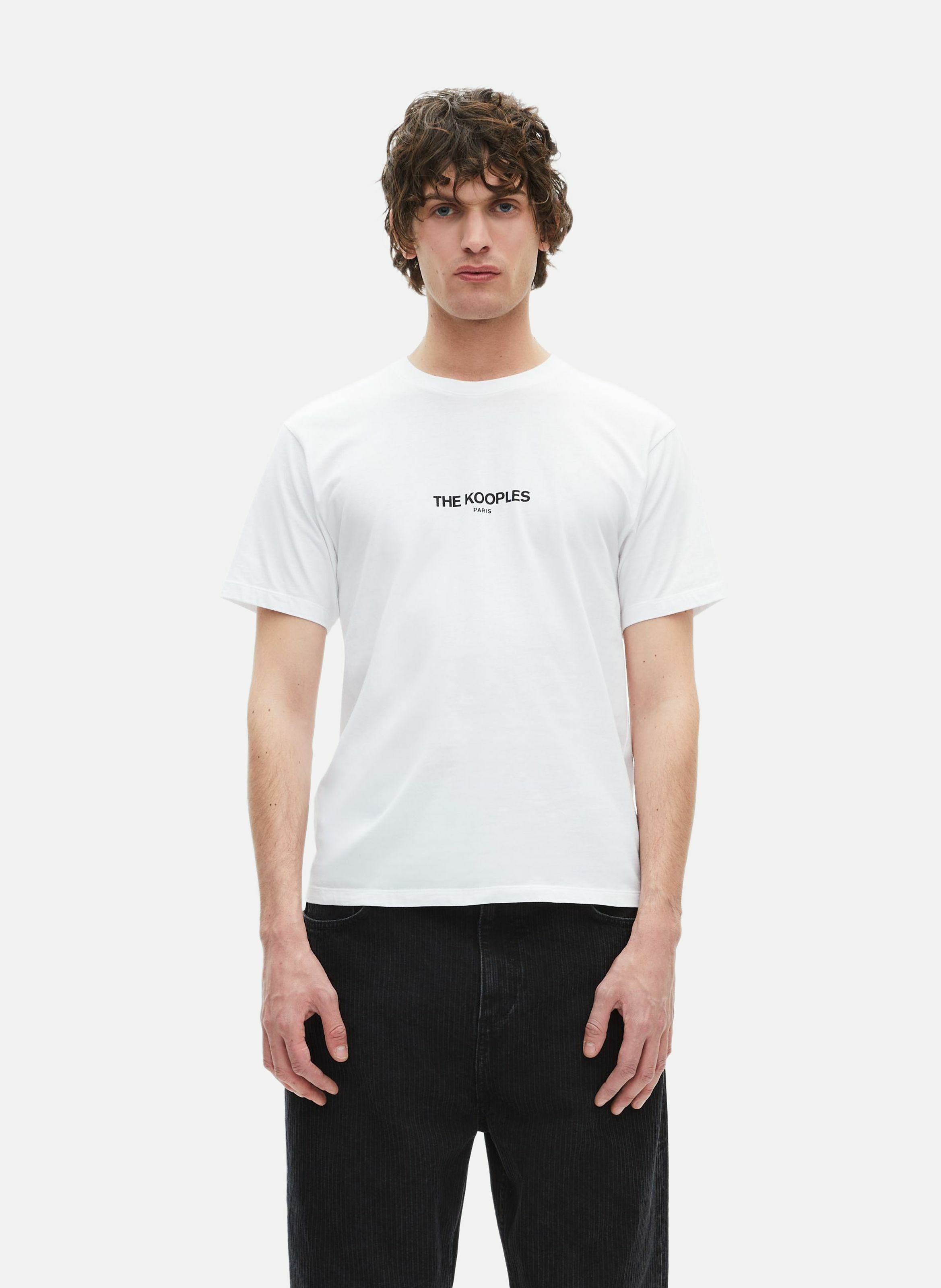 Printed cotton T-shirt THE KOOPLES White