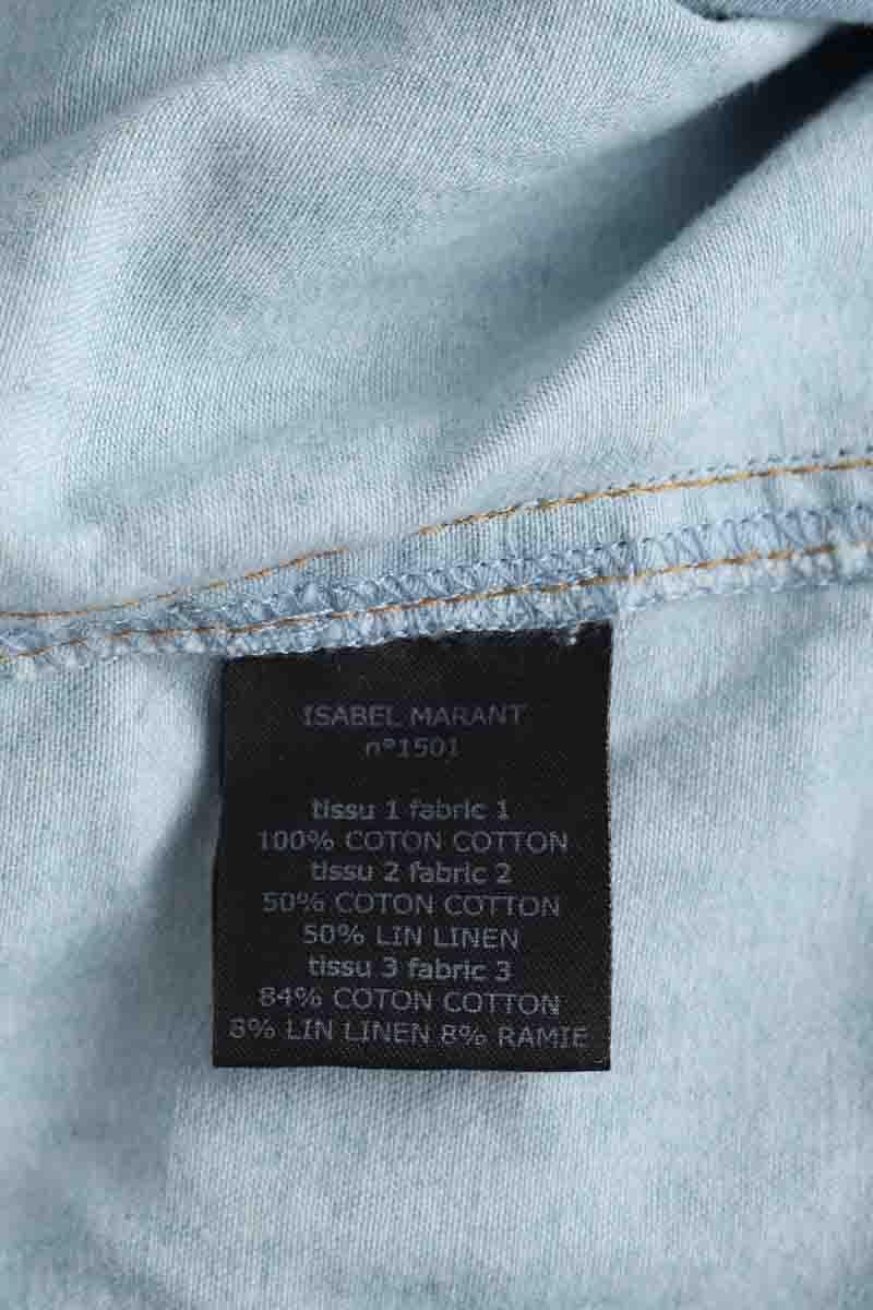 Cotton dress ISABEL MARANT ÉTOILE - SECONDE MAIN Blue