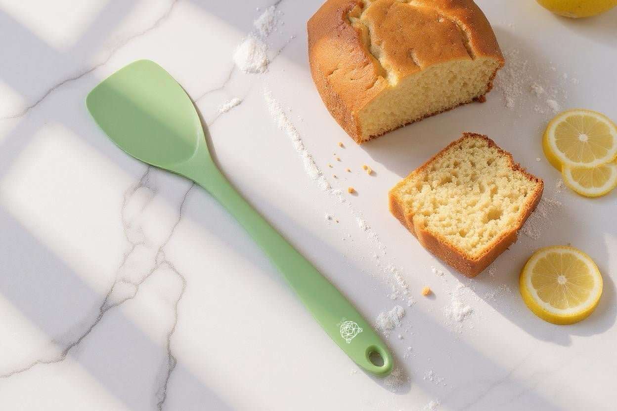 Ivar silicone salad servers BJORN Green