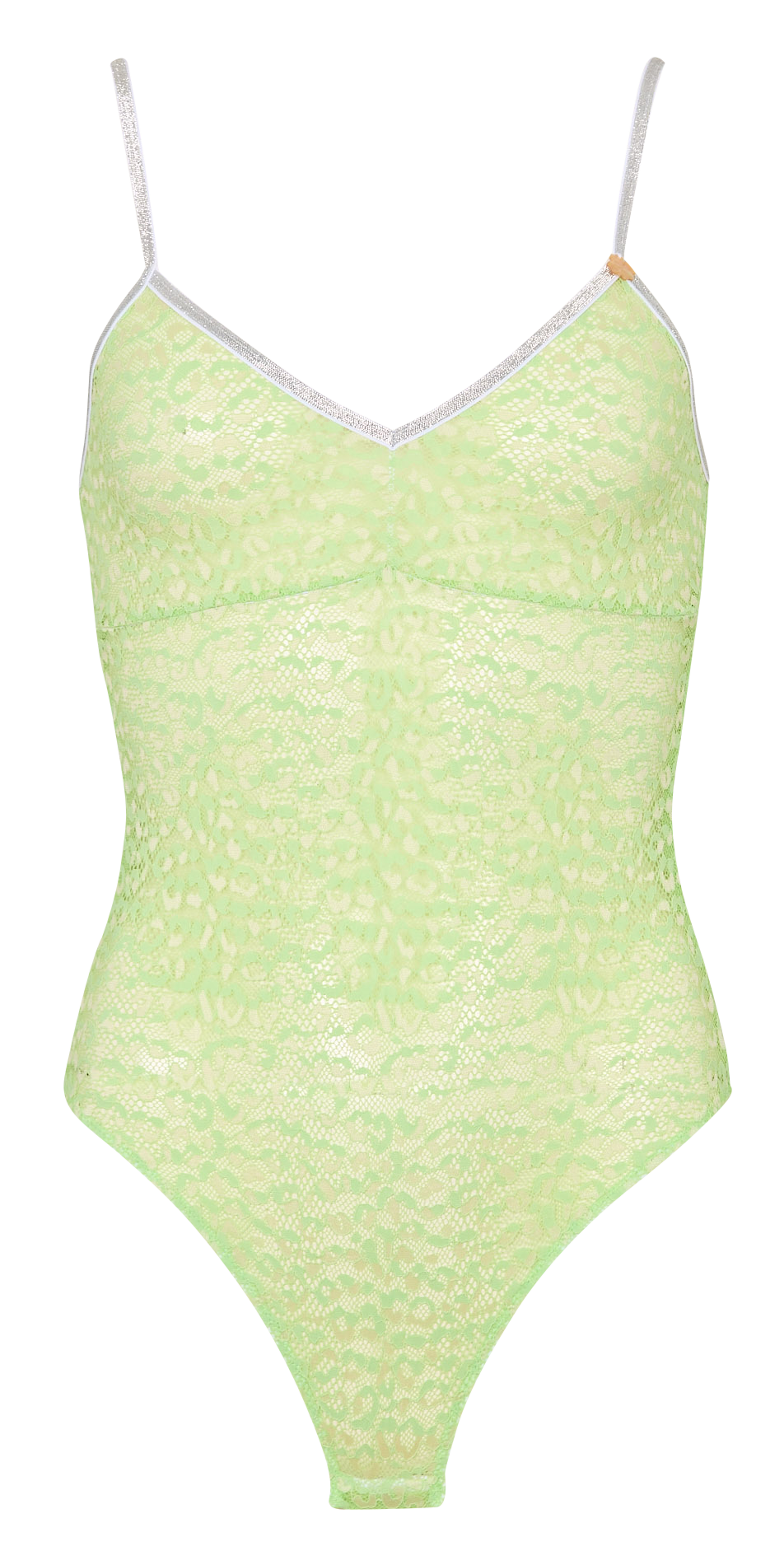 Figurbetonter Spitzenbody LA NOUVELLE Grun