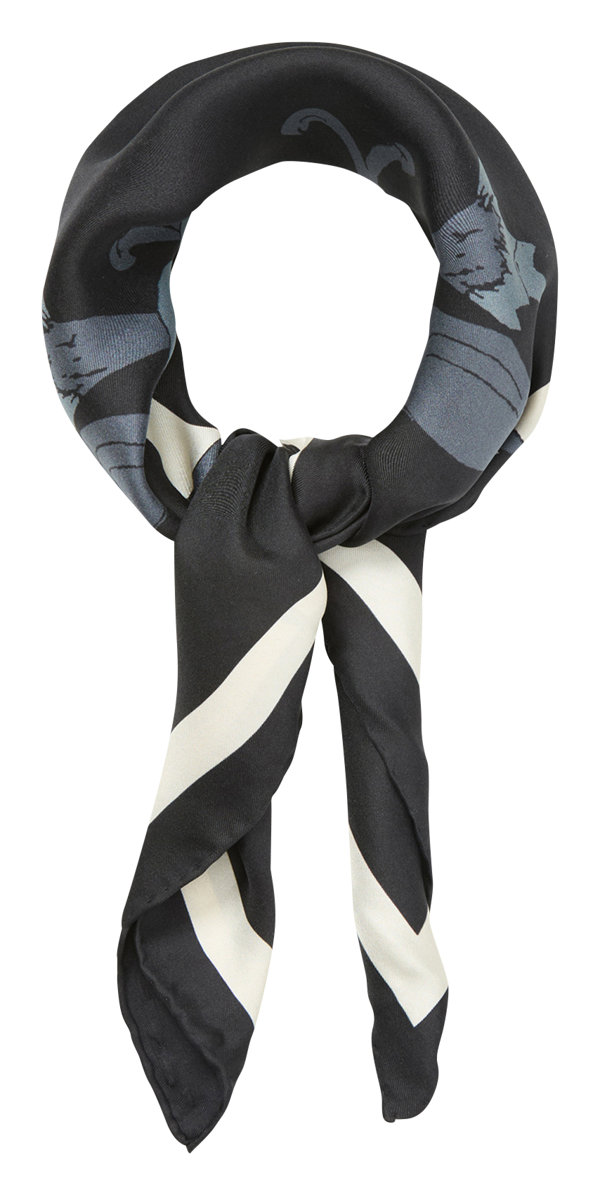 Seidentuch BECKSONDERGAARD Schwarz