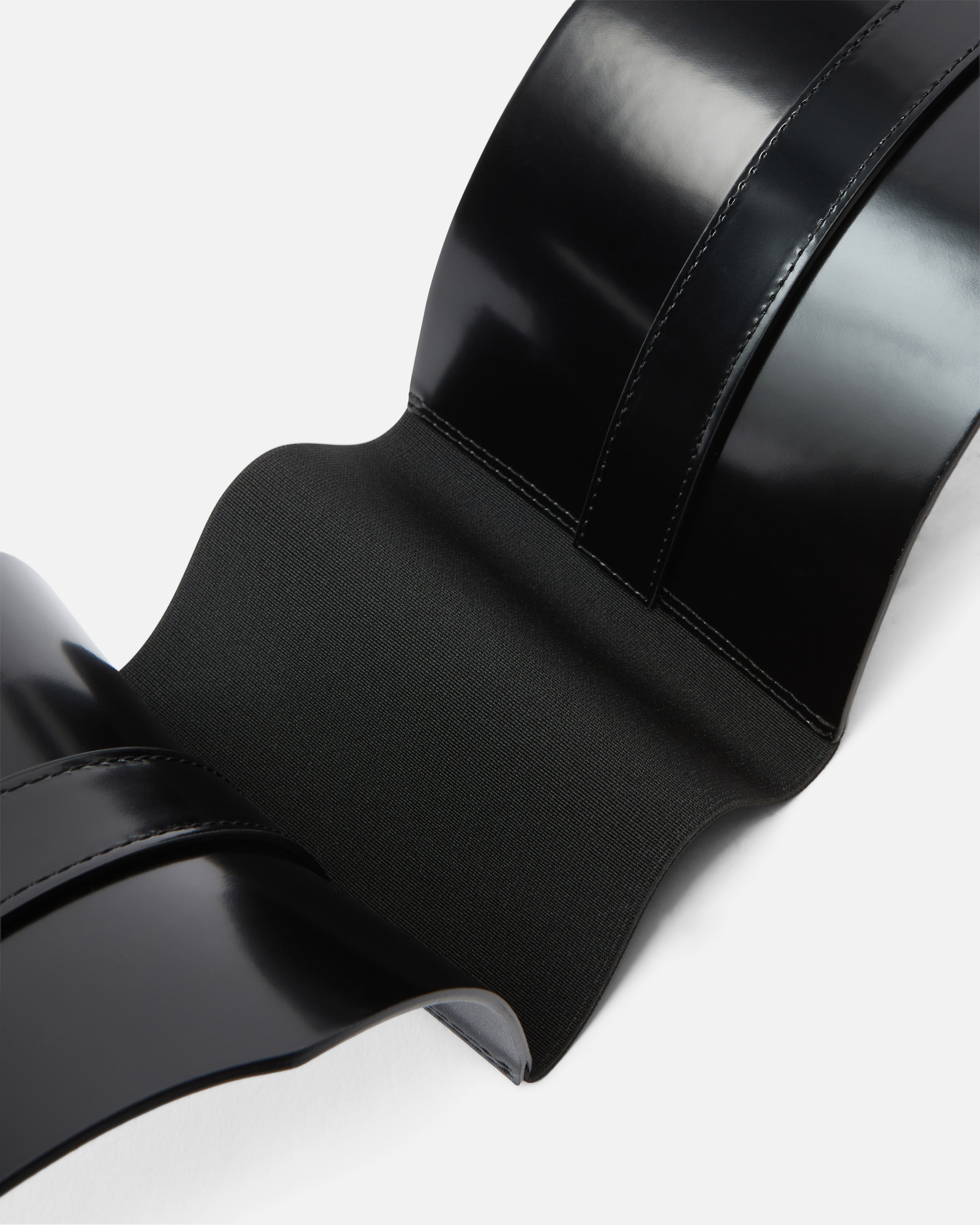 Corset-style belt 13 cm PINKO Black