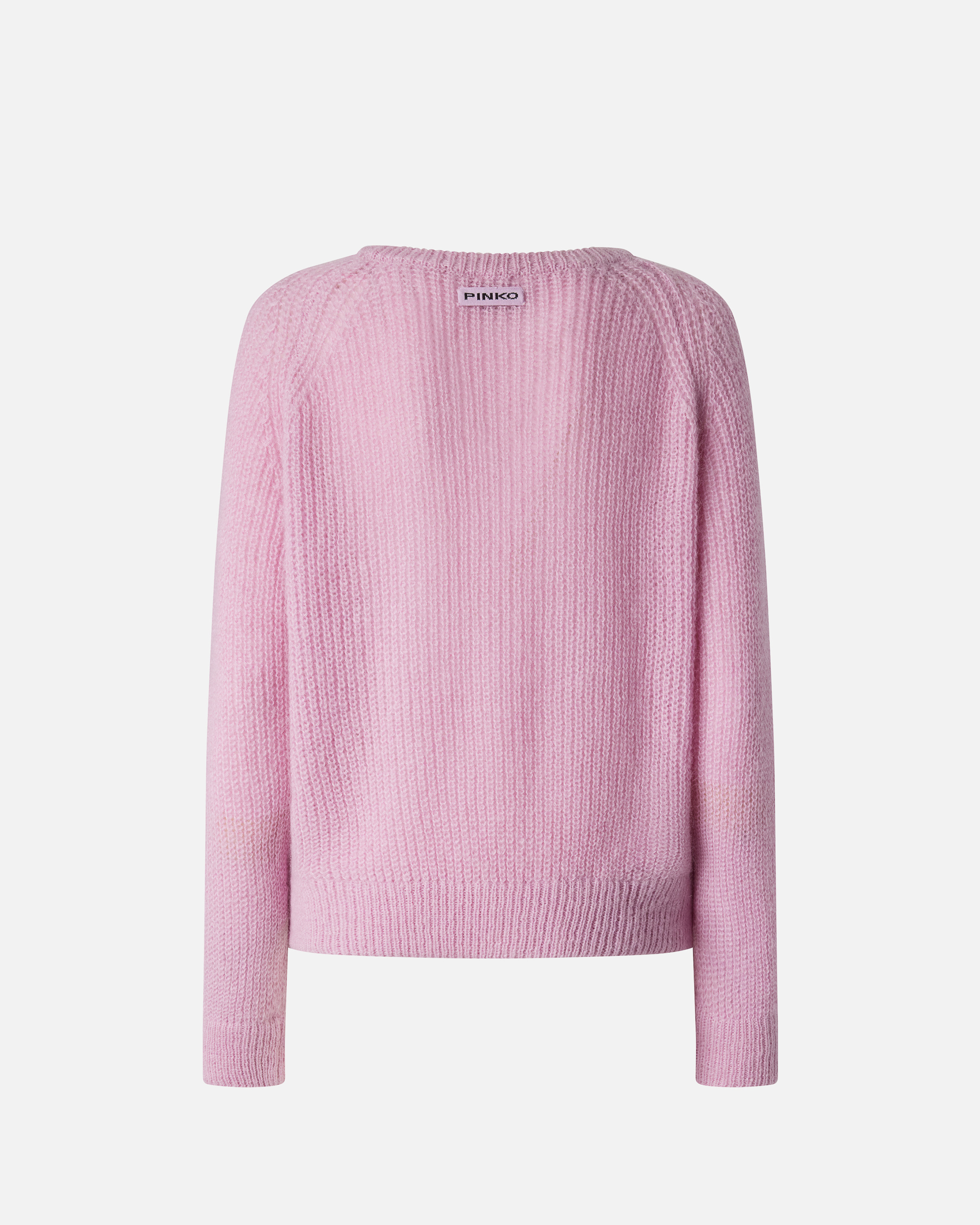 Boat neck sweater PINKO Pink