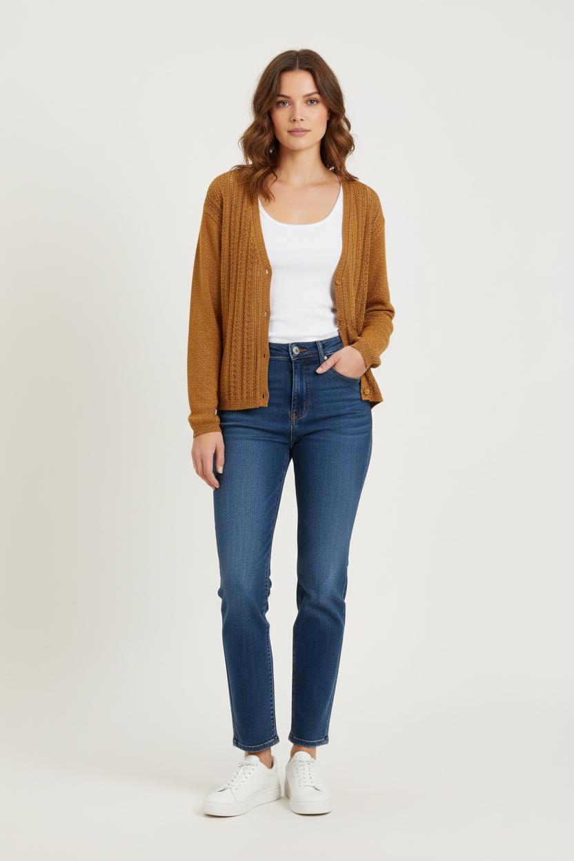 Cardigan LOUISE MISHA - Seconde Main Brown