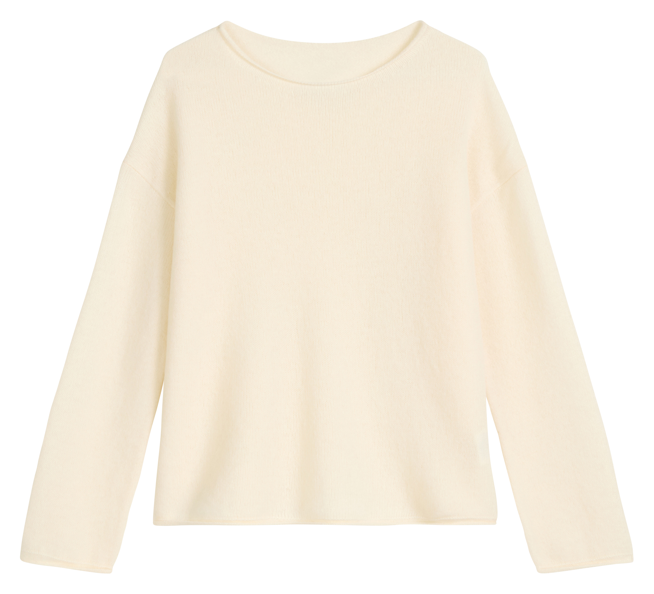 Pull col bateau en laine mélanée MARC O'POLO Beige