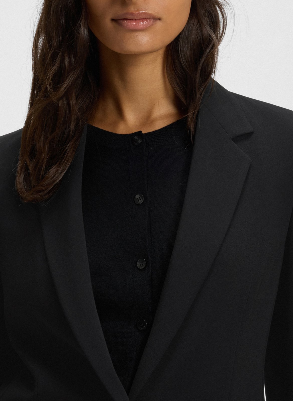 Veste de tailleur ajustée  BOSS Noir
