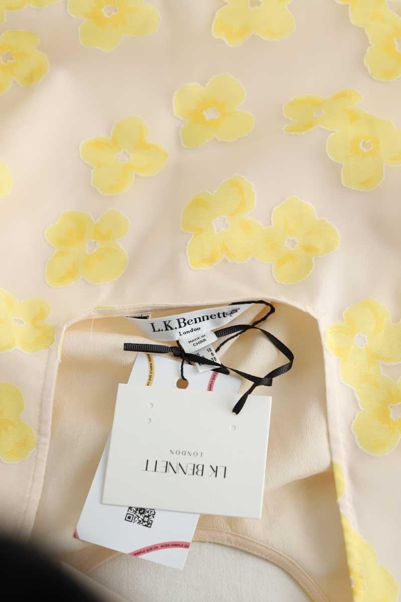 Blouse LK BENNETT - Seconde Main Beige