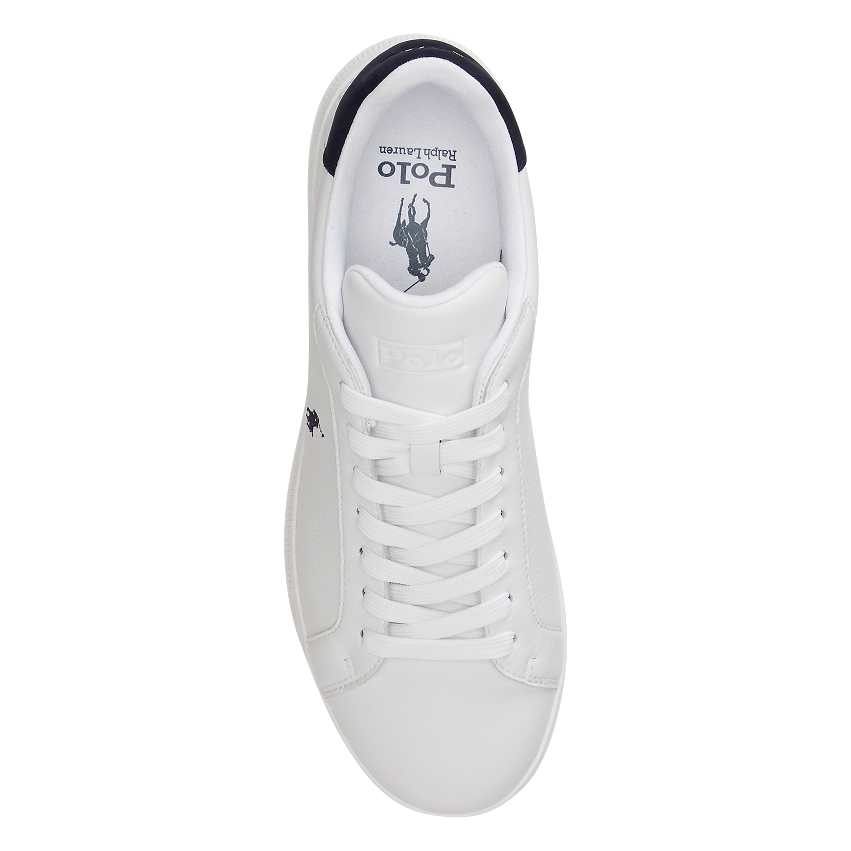 Baskets basses en cuir POLO RALPH LAUREN Multicolore