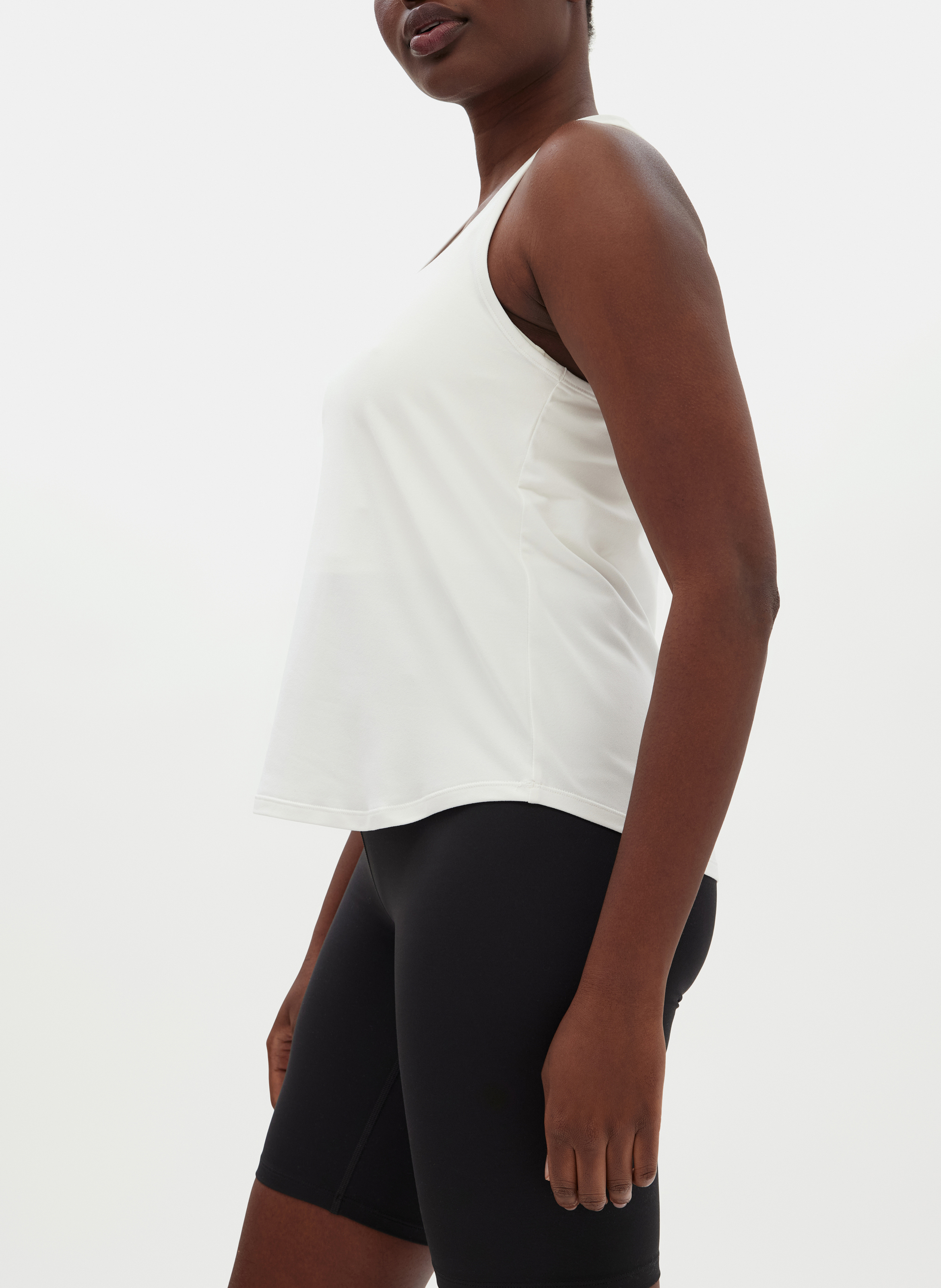 Débardeur de sport en jersey ReSet GIRLFRIEND COLLECTIVE Blanc
