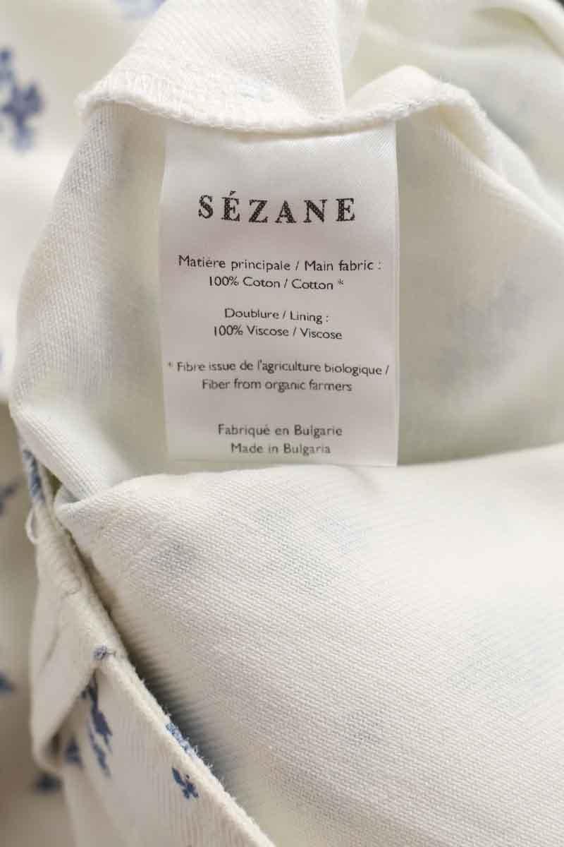 - Straight-leg jeans
- 5 pockets
- Straight cut
- Faded effect SEZANE - Seconde main White