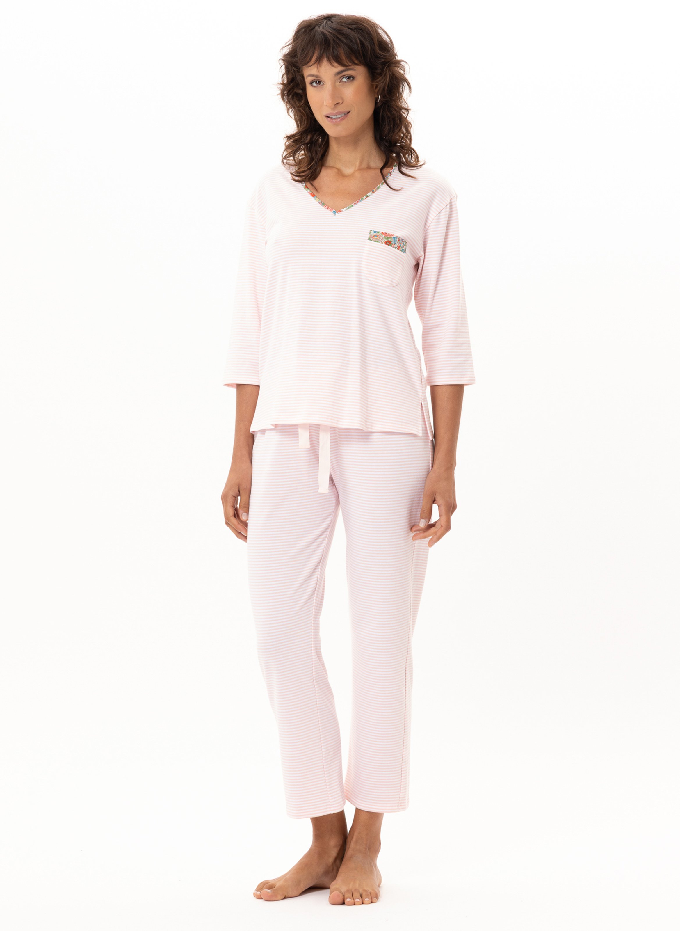 Pyjama en coton LE CHAT Multicolore