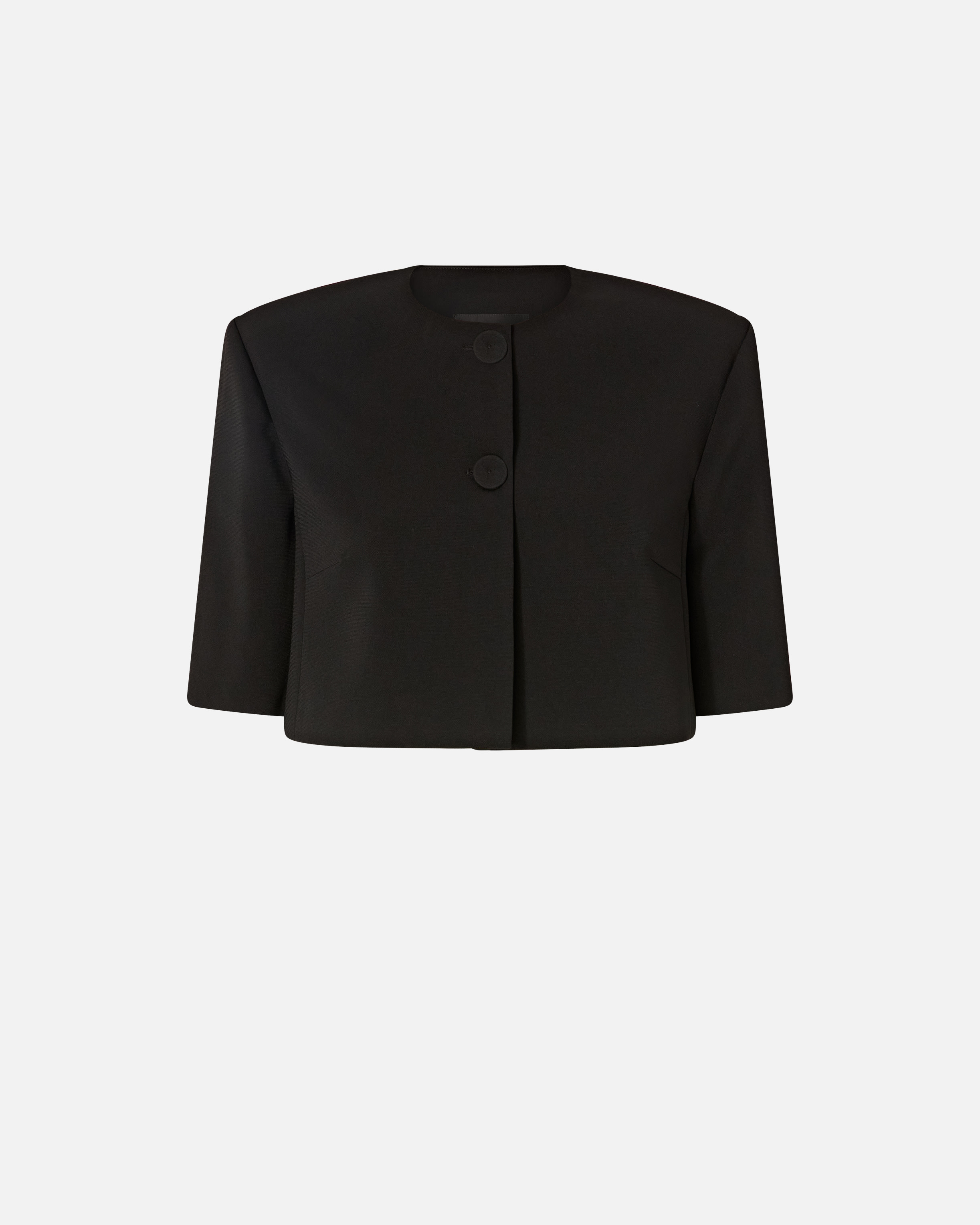 Spencer jacket with jewel buttons PINKO Black