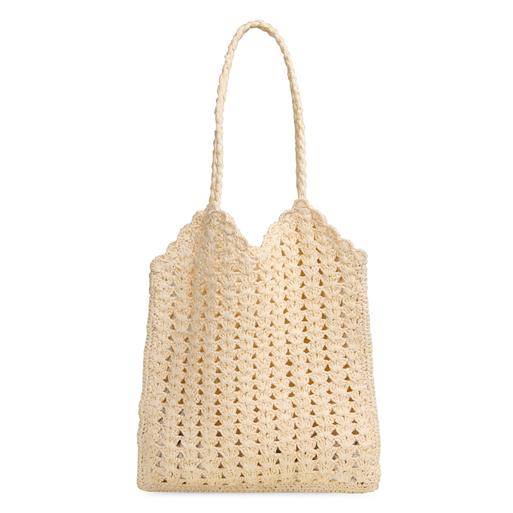 Sac moyen crochet en raphia PETITE MENDIGOTE