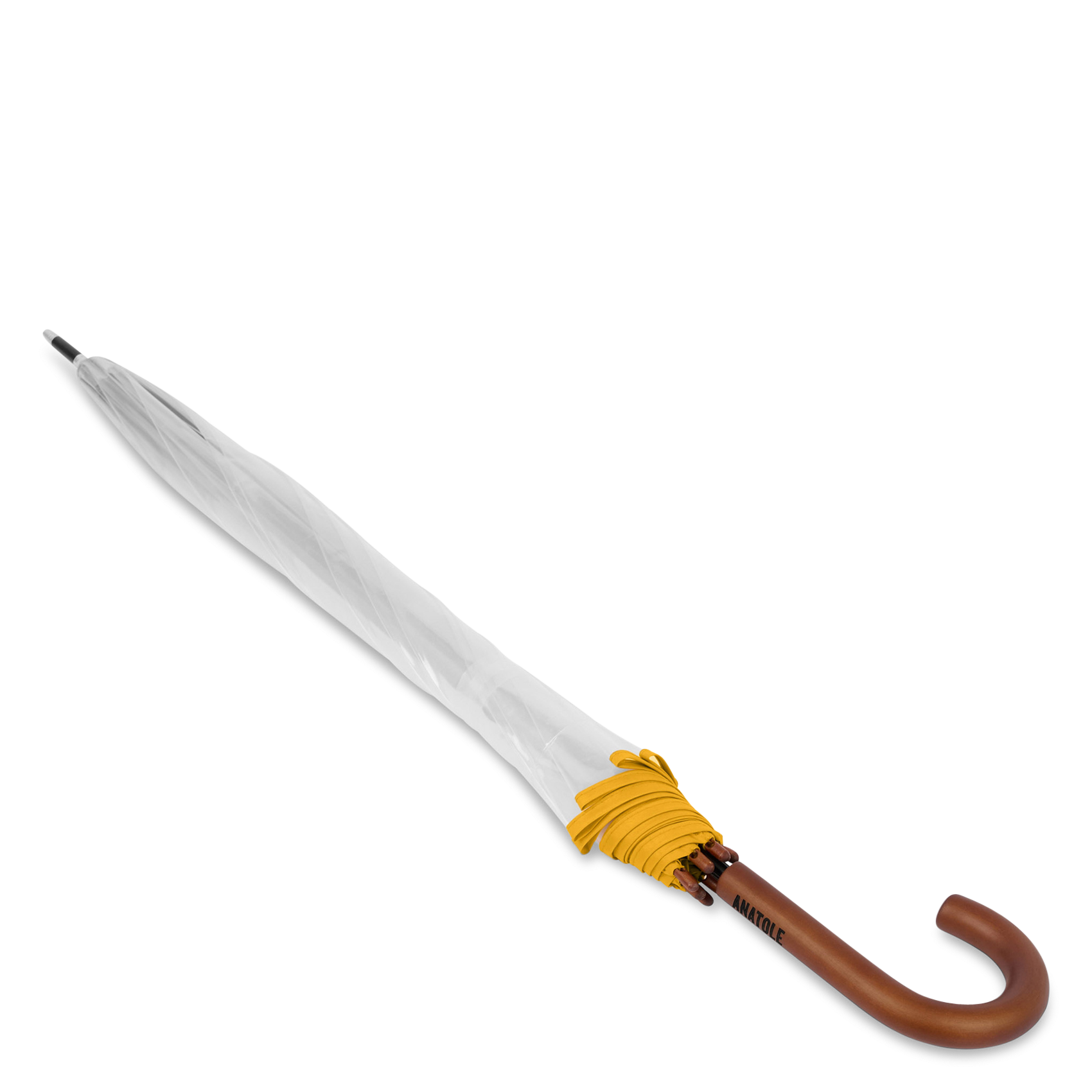 Transparenter Glockenschirm ANATOLE Gelb