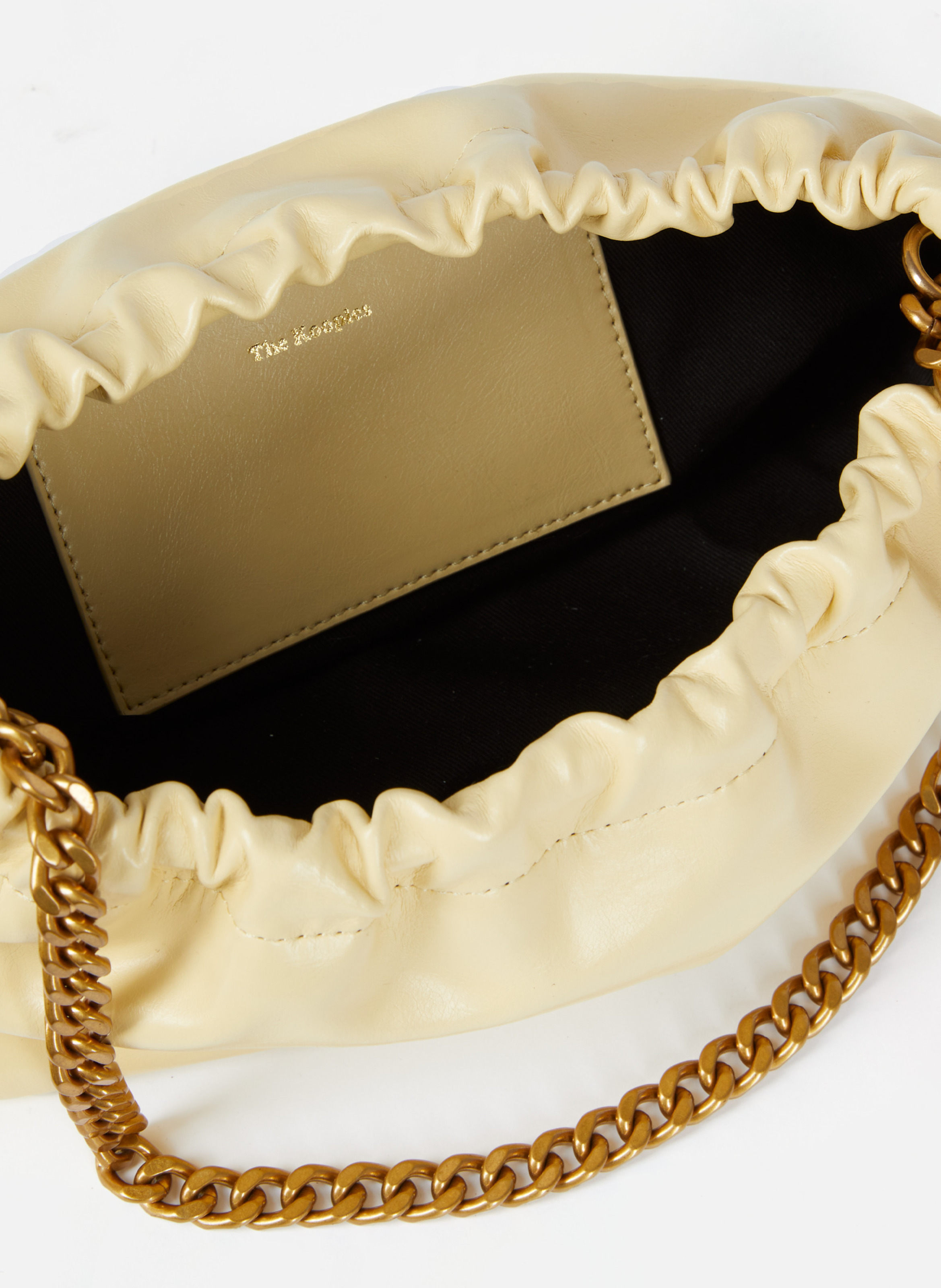 Taylor recycled leather bag Yellow