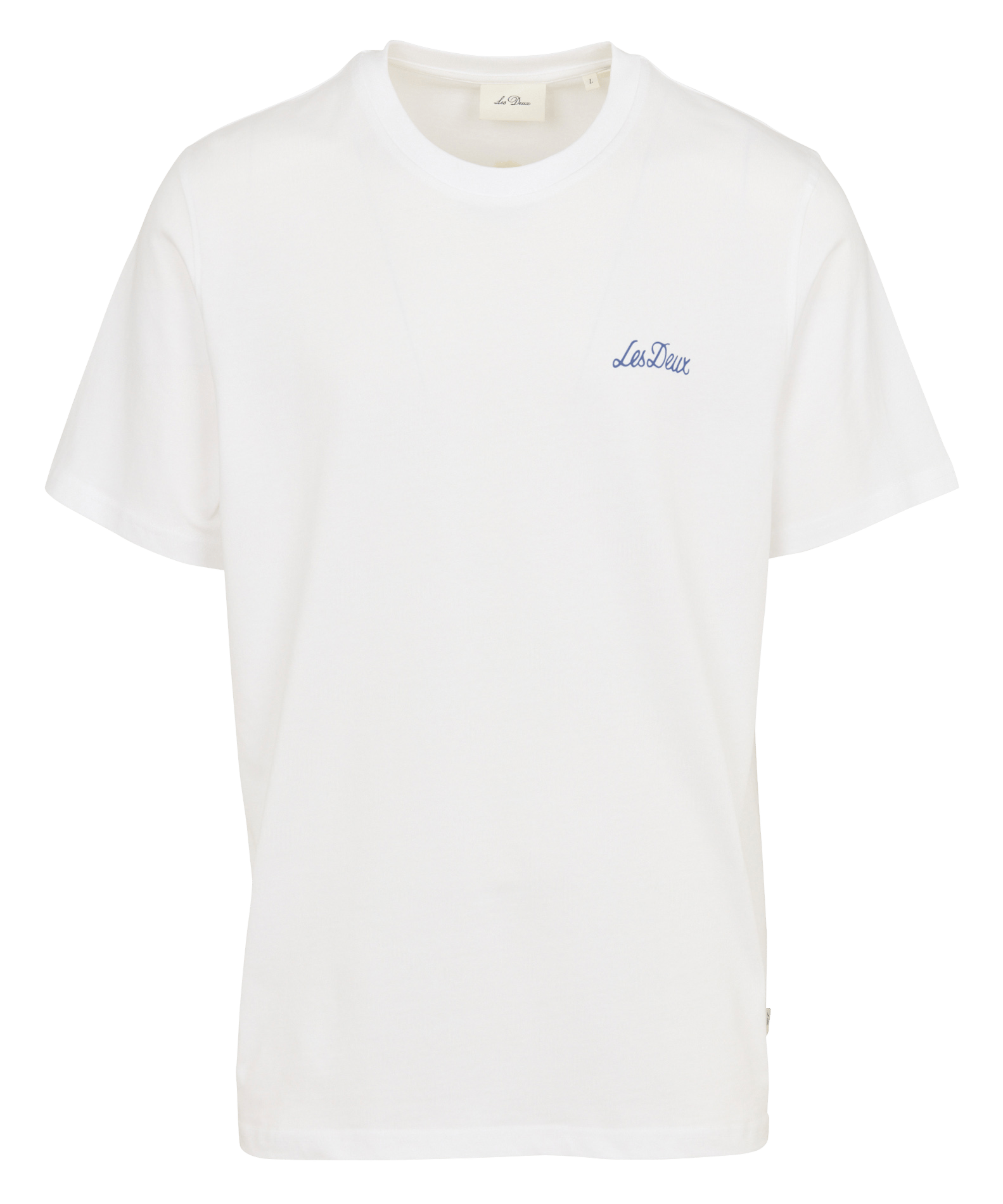 T-shirt droit en coton bio LES DEUX Blanc