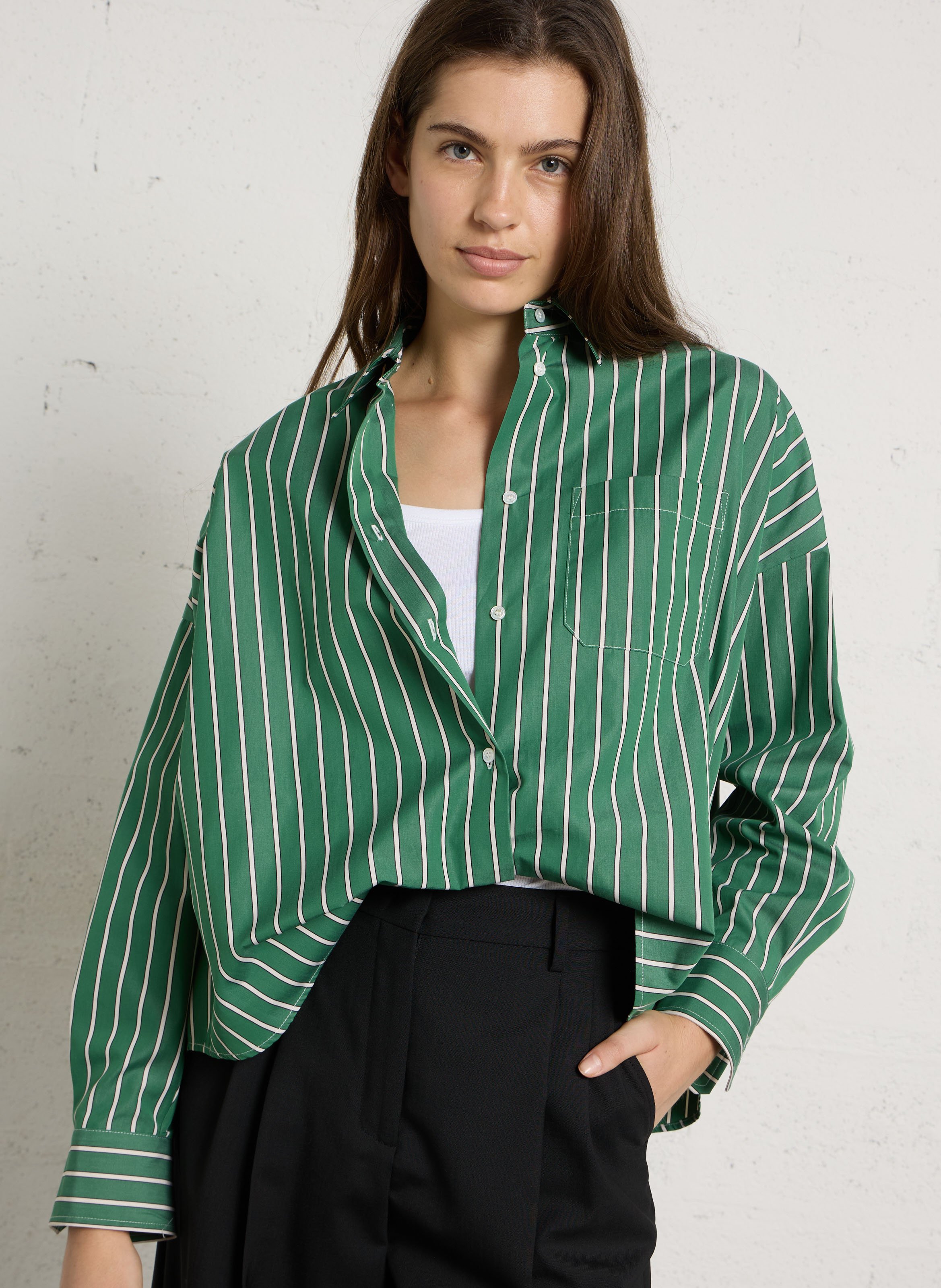Loose shirt MAX MARA WEEK END Green