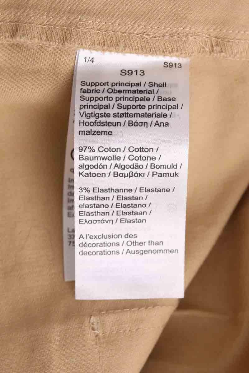 Skirt LACOSTE - SECONDE MAIN Beige