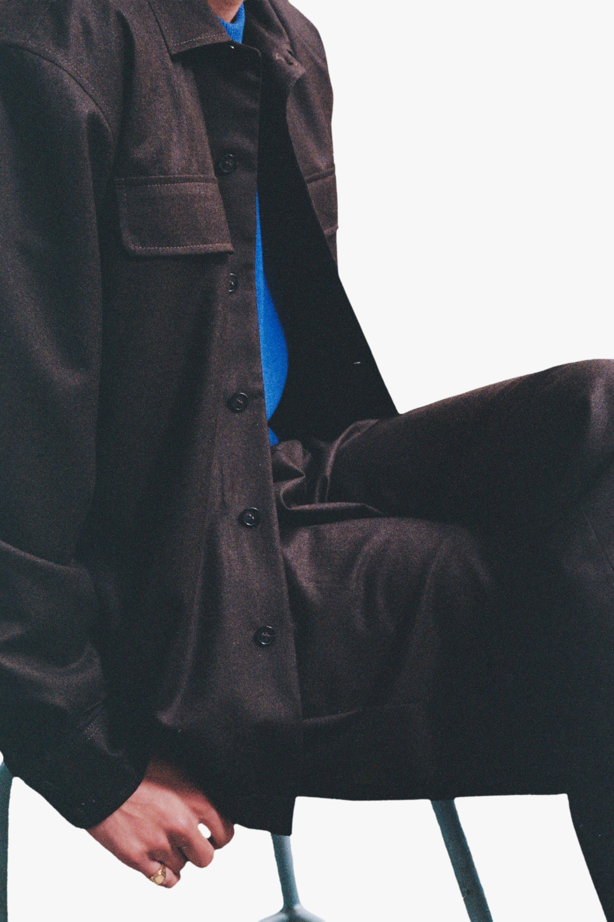 Flap Pocket Shirt March | Brown Noyoco Men