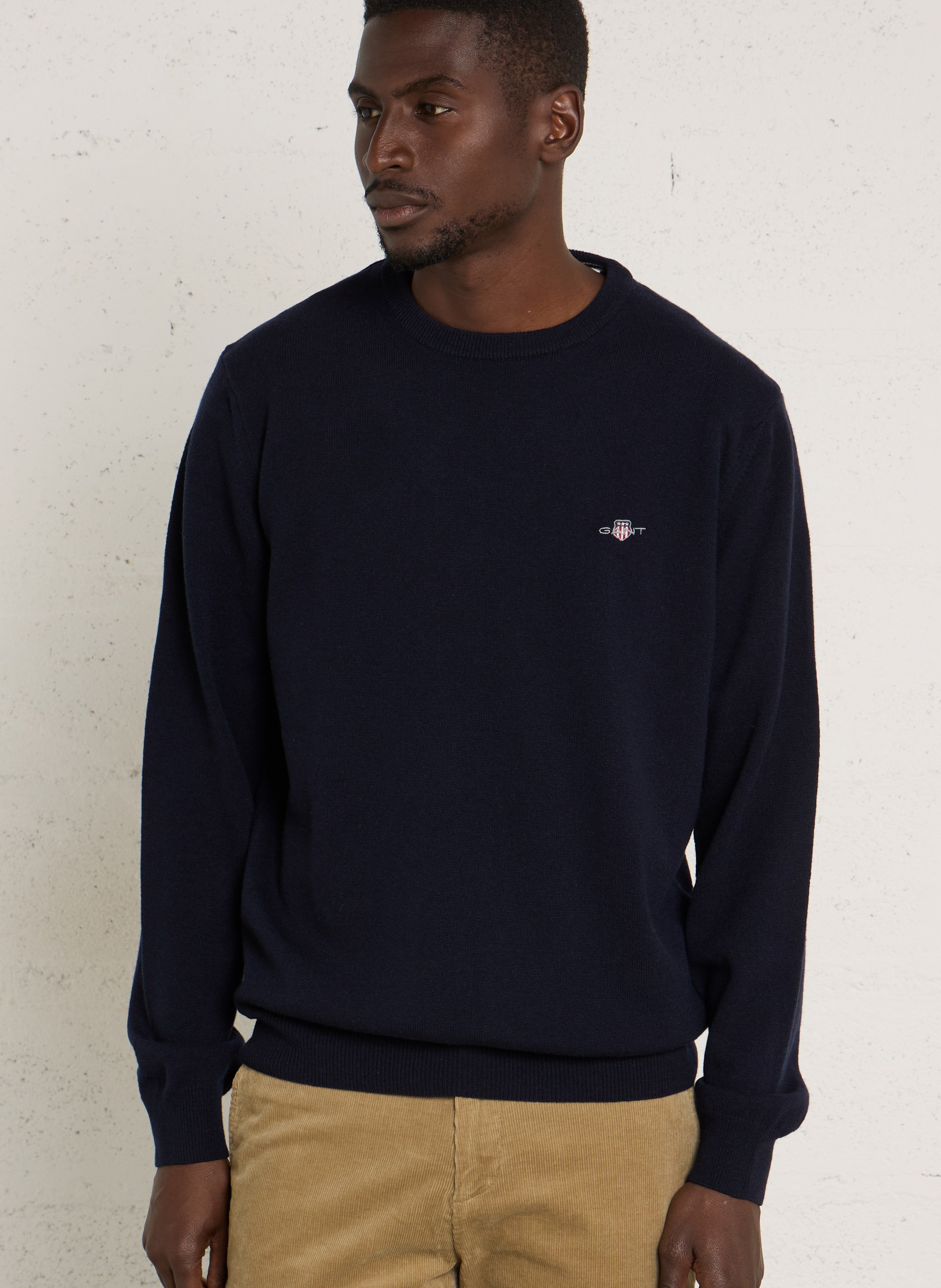 Pull col rond en laine GANT
