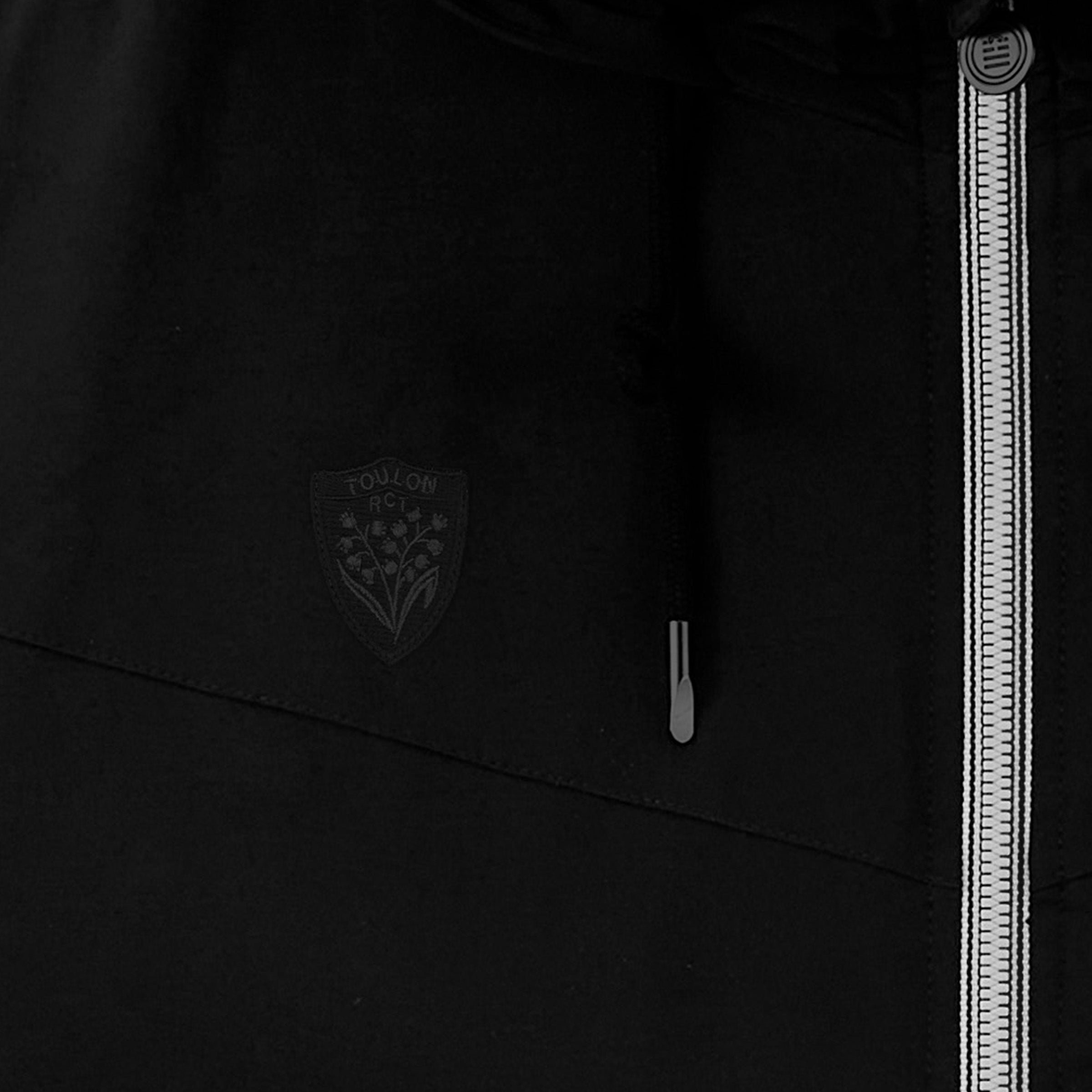 Water-repellent parka with fleece-lined hood SERGE BLANCO Black