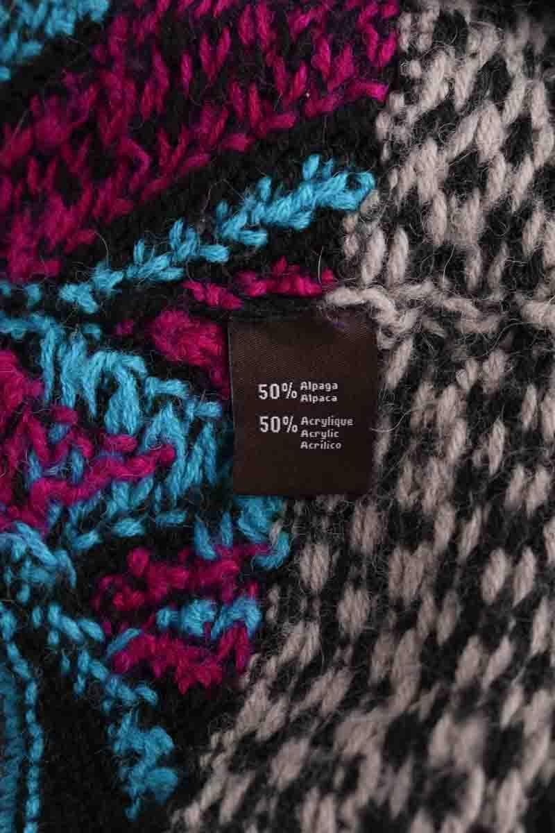 Alpaca wool cardigan ANTIK BATIK - Seconde Main Multicolored
