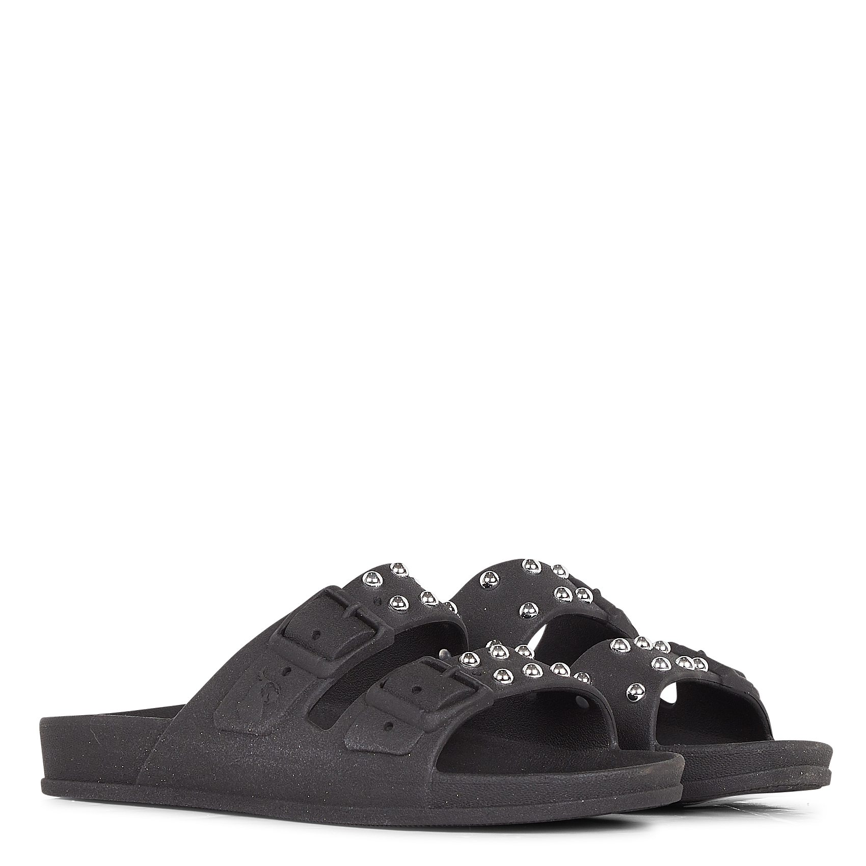 Platte sandalen met studs CACATOES DO BRASIL Zwart