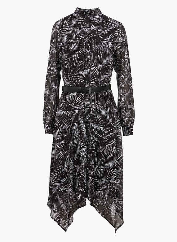 Michael kors shirt dress black sales