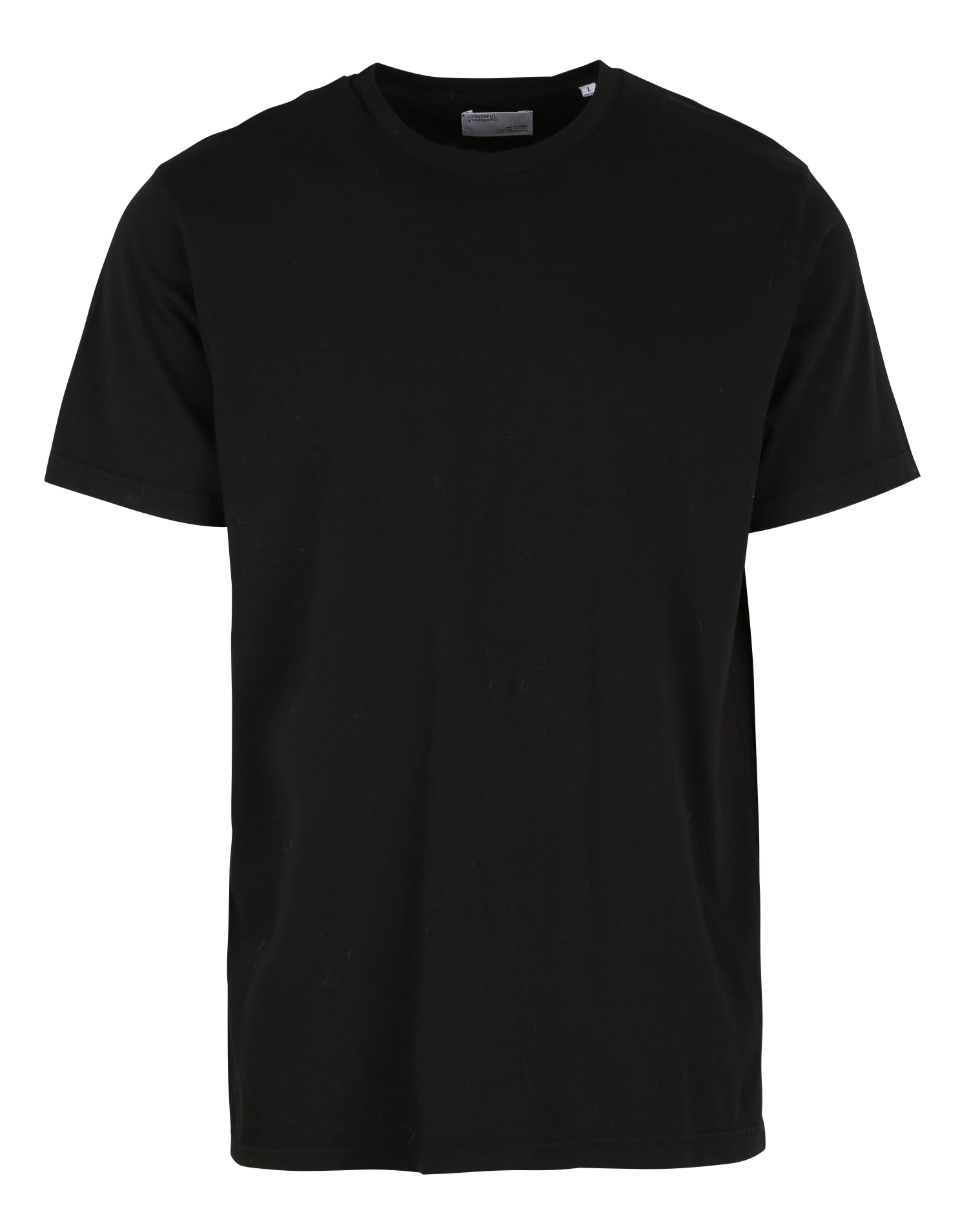 Rundhals-T-Shirt aus Bio-Baumwolle COLORFUL STANDARD Schwarz