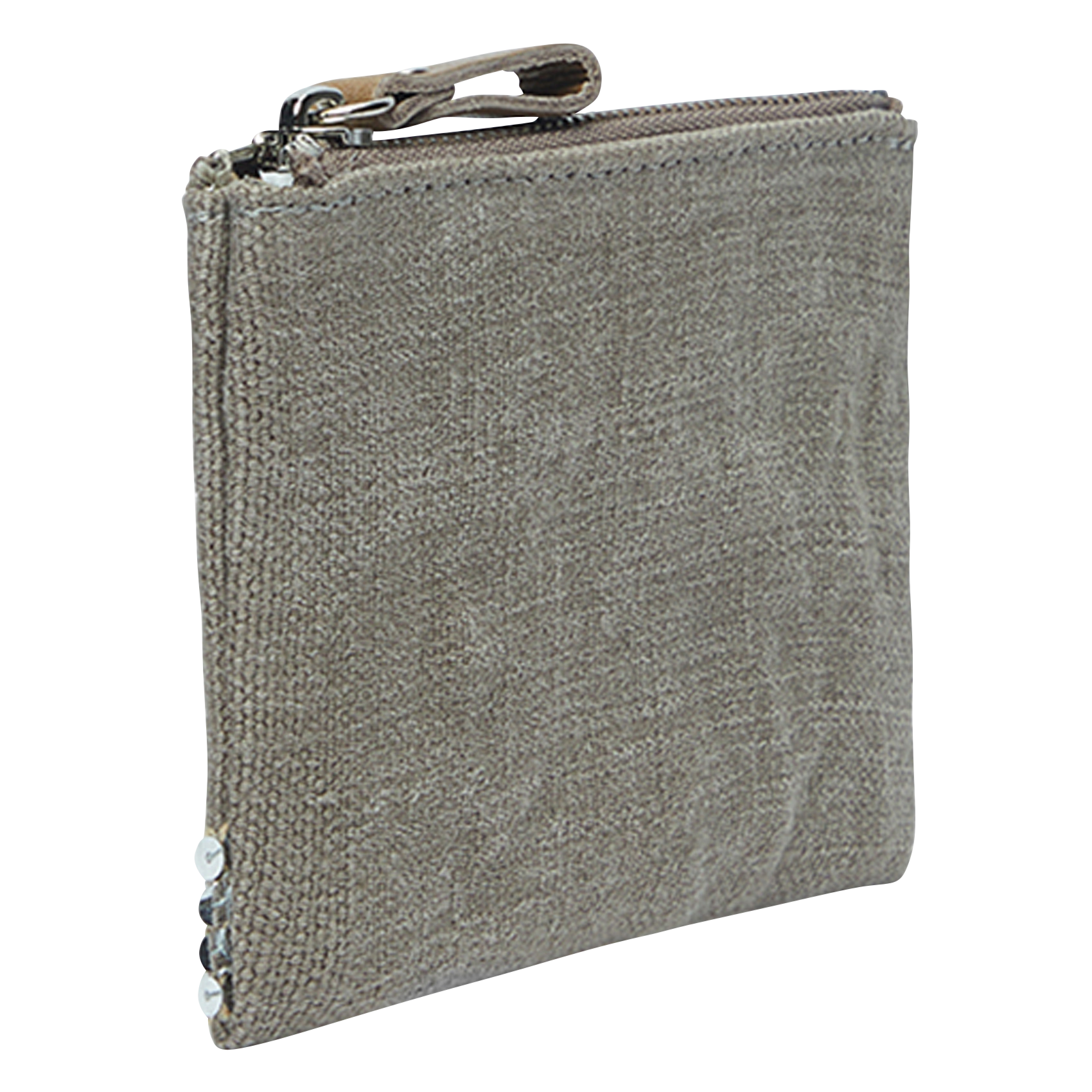 Trousse en lin et sequins VANESSA BRUNO Beige