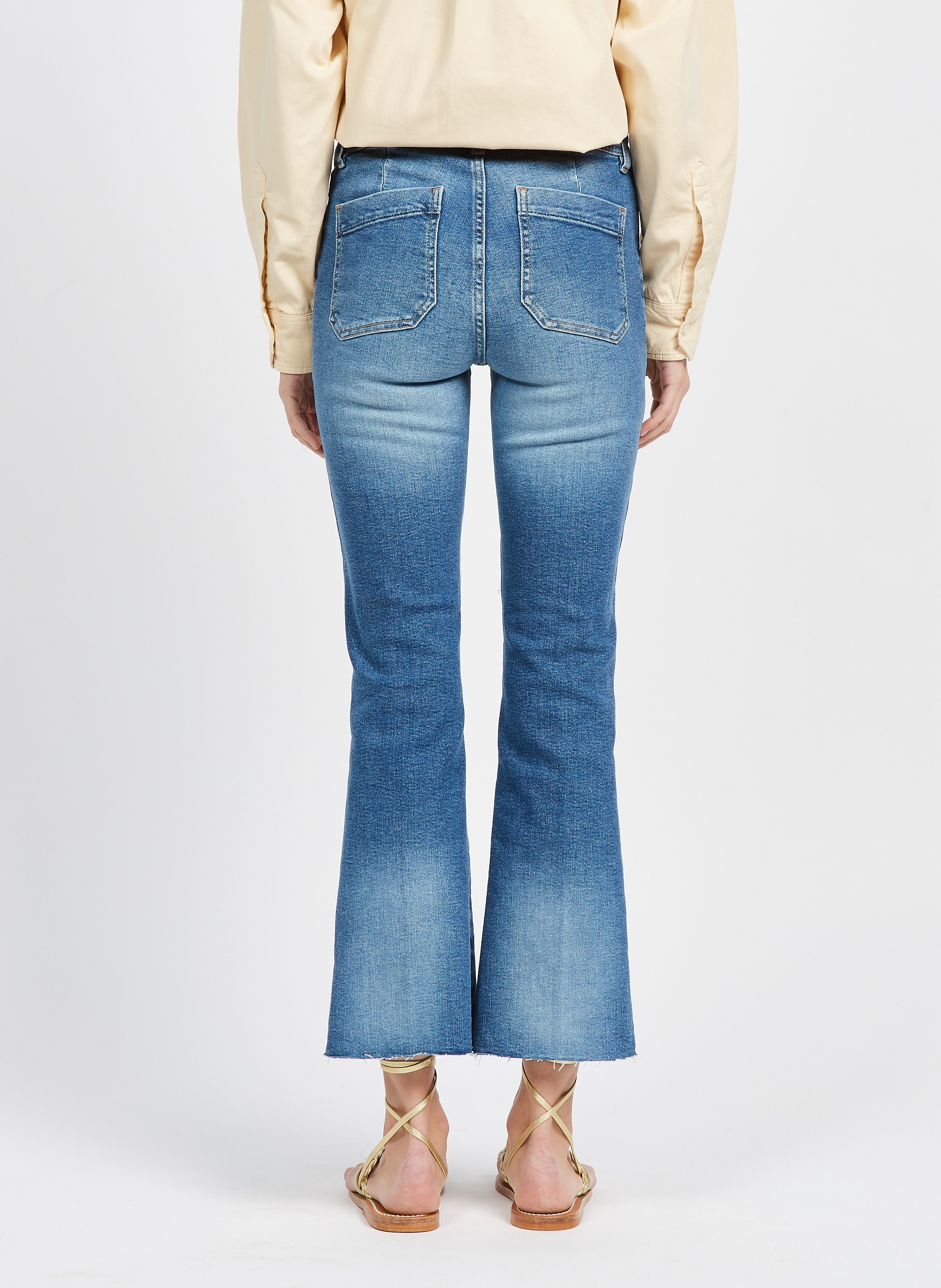Rechte jeans ACQUAVERDE Blauw
