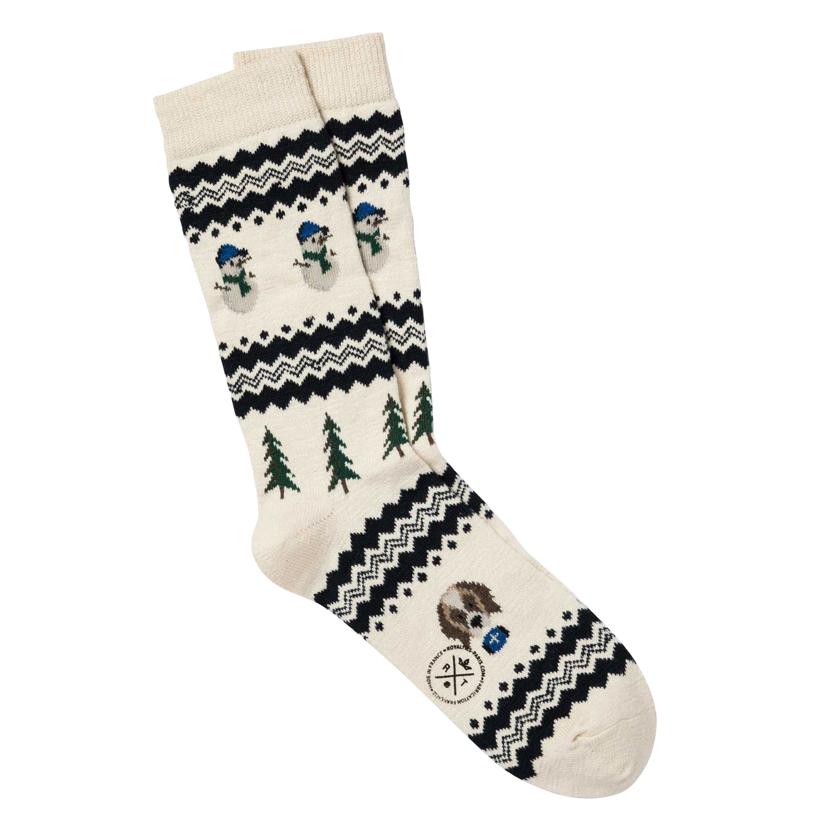 Sokken | katoenblend ROYALTIES Zwart