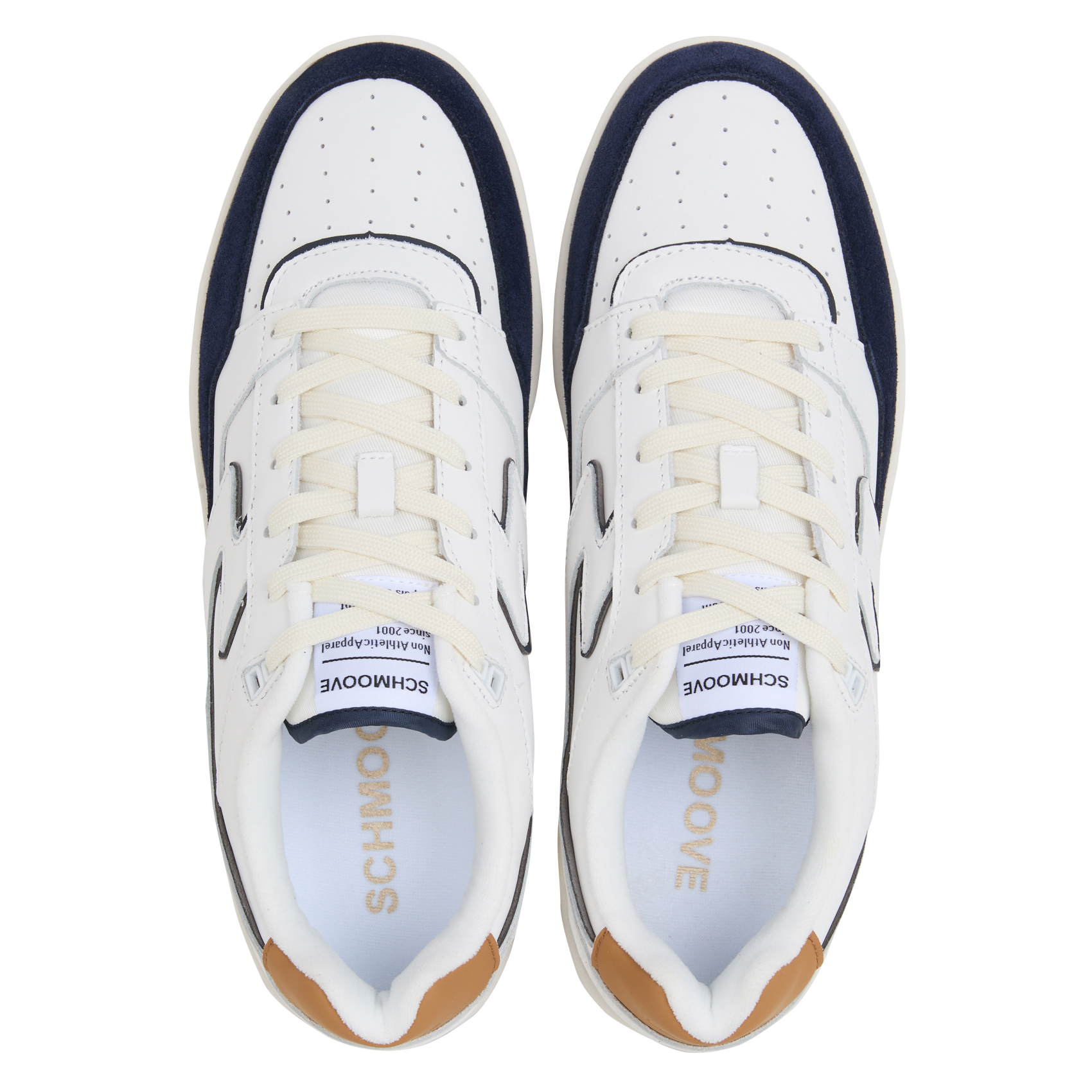 Baskets basses en cuir SCHMOOVE Multicolore