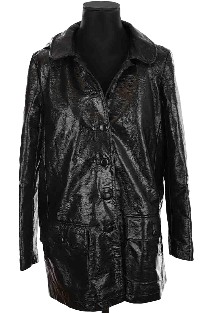 Cotton coat SEZANE - Seconde main Black