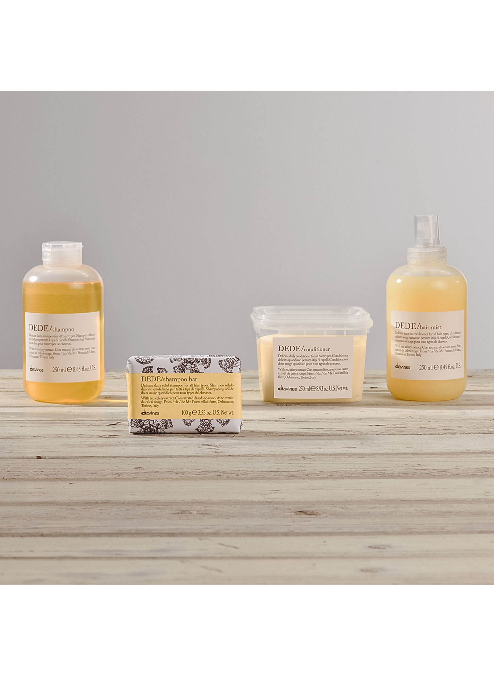 DEDE/ SHAMPOO BAR DAVINES No color