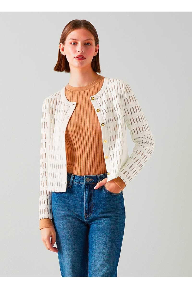 Cardigan LK BENNETT - Seconde Main White