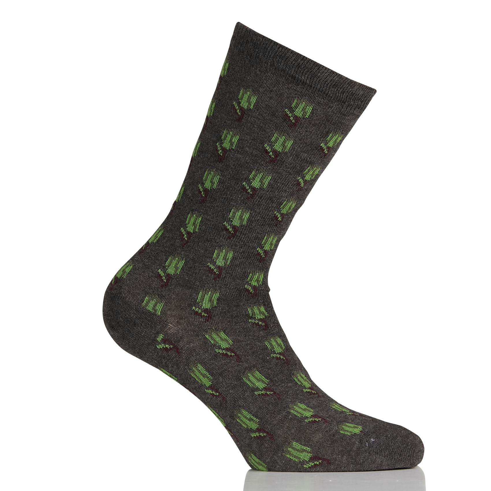 Baumwollsocken mit Logo NICE THINGS Grau