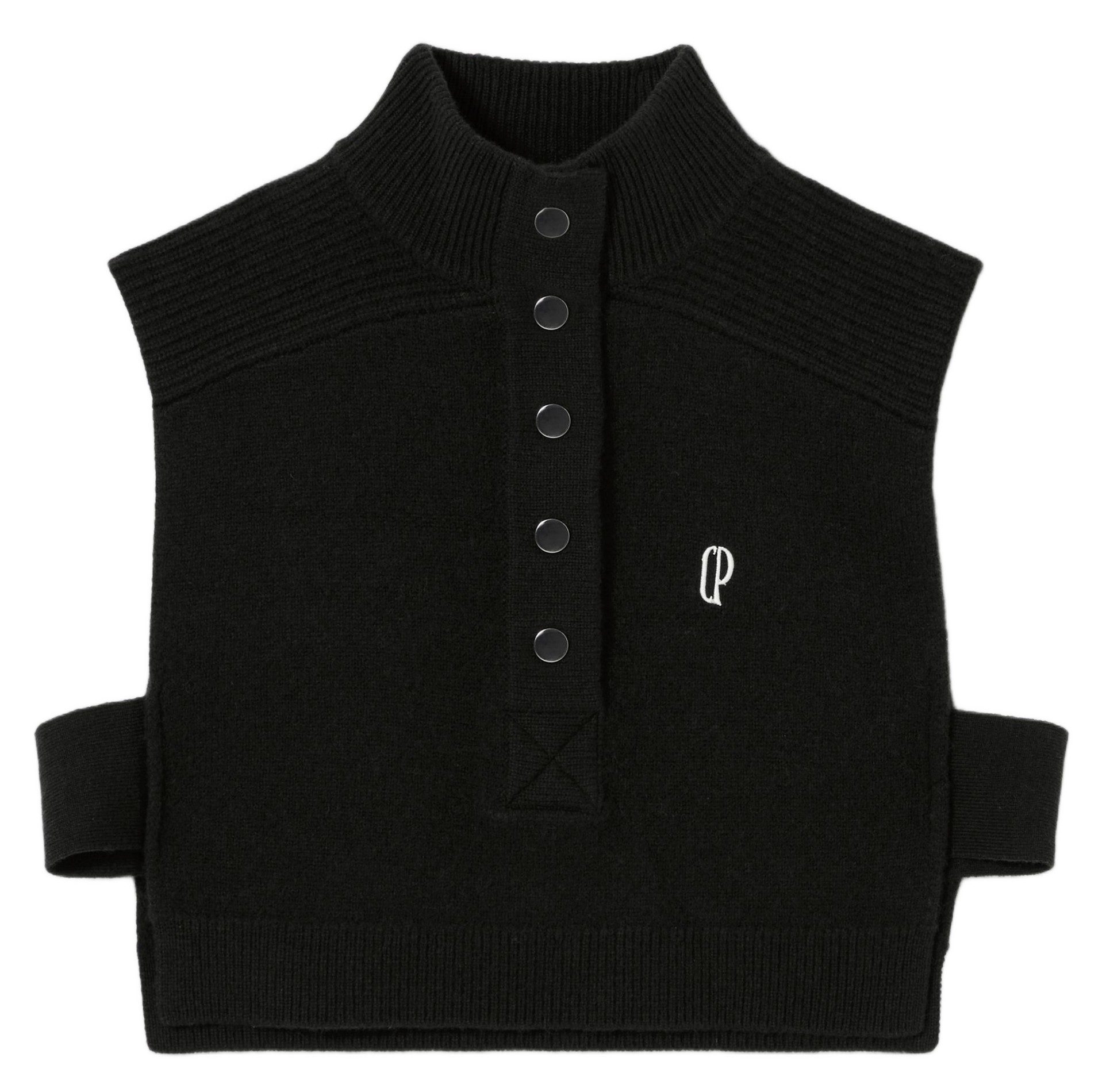 Pull col montant en laine  CLAUDIE PIERLOT Noir