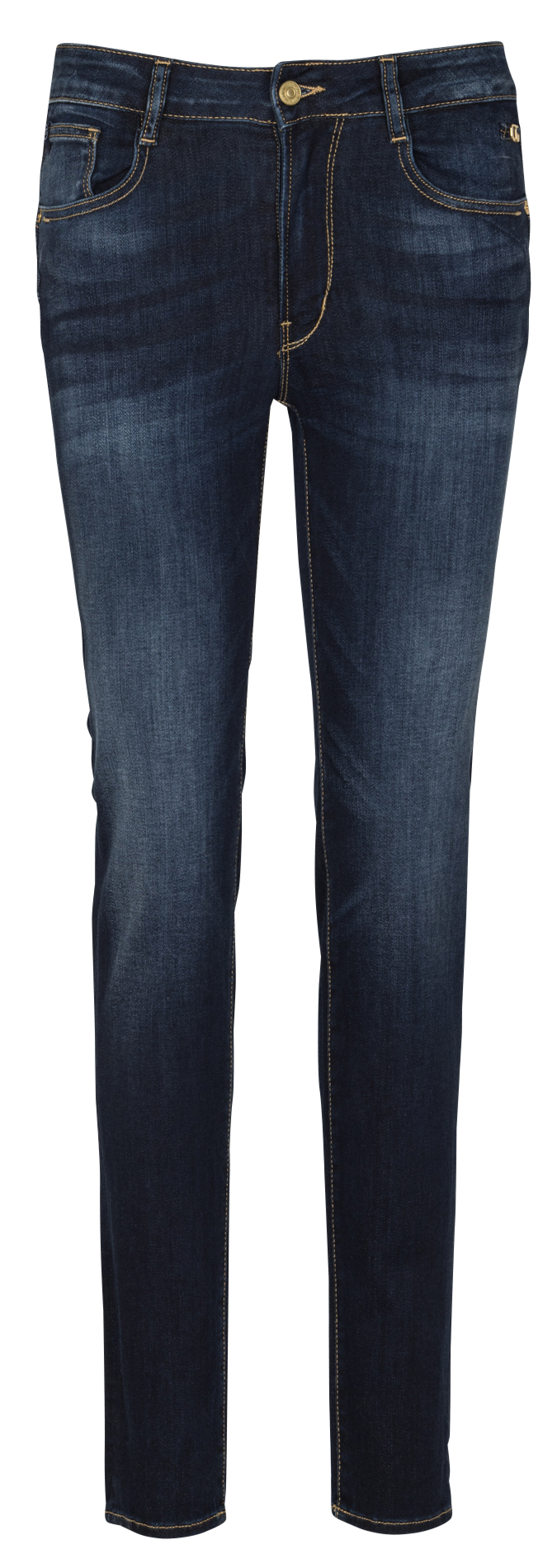 Jean slim en coton mélangé LE TEMPS DES CERISES Bleu