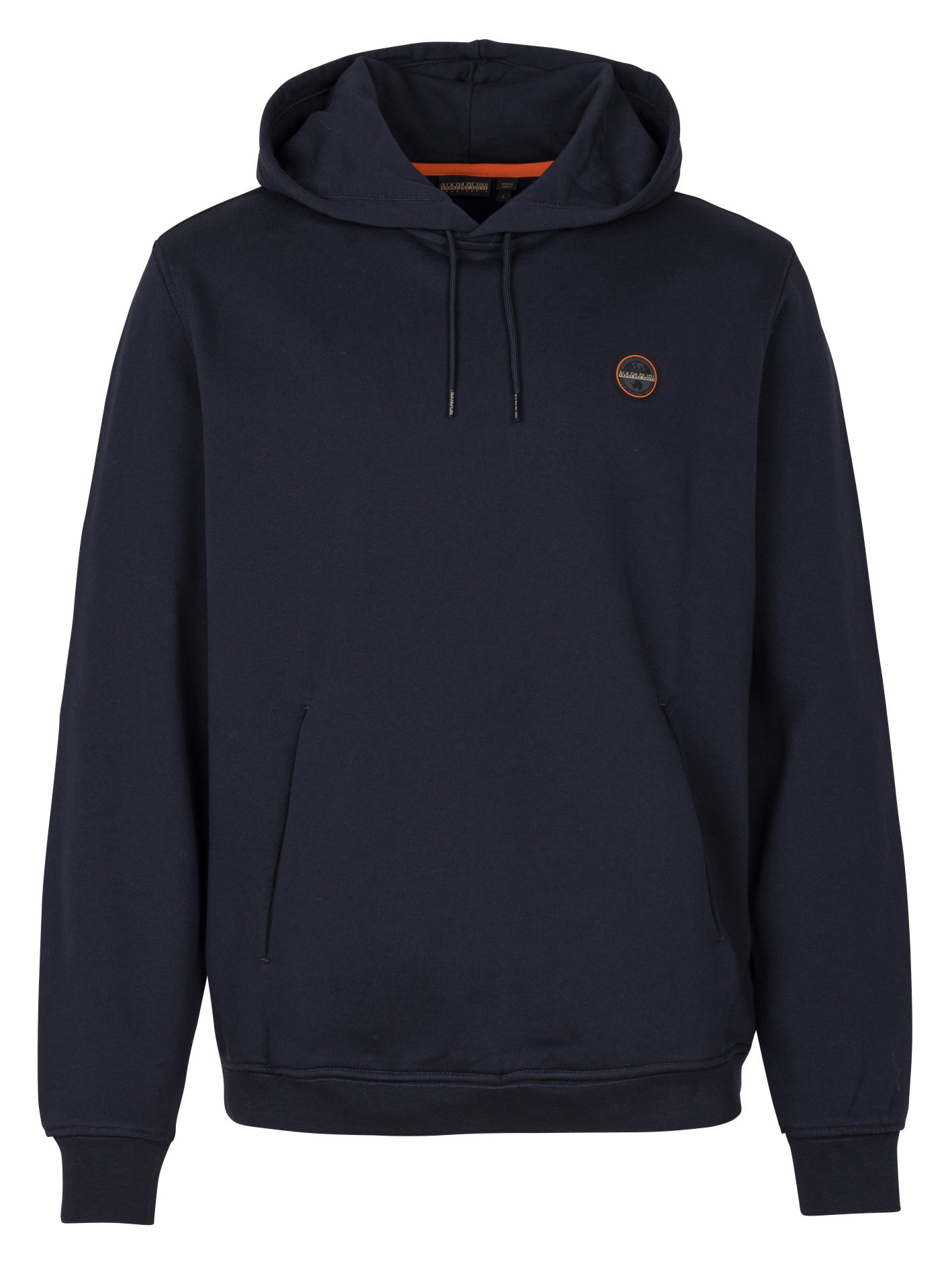 Sweat à capuche droit en coton NAPAPIJRI Bleu