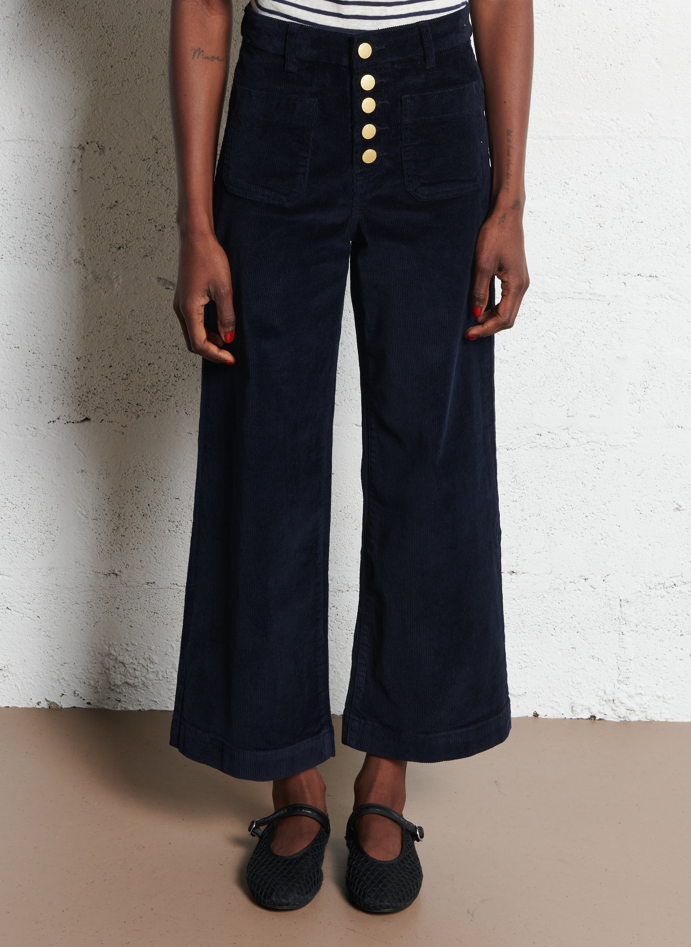 Jean taille haute évasée LA PETITE ETOILE