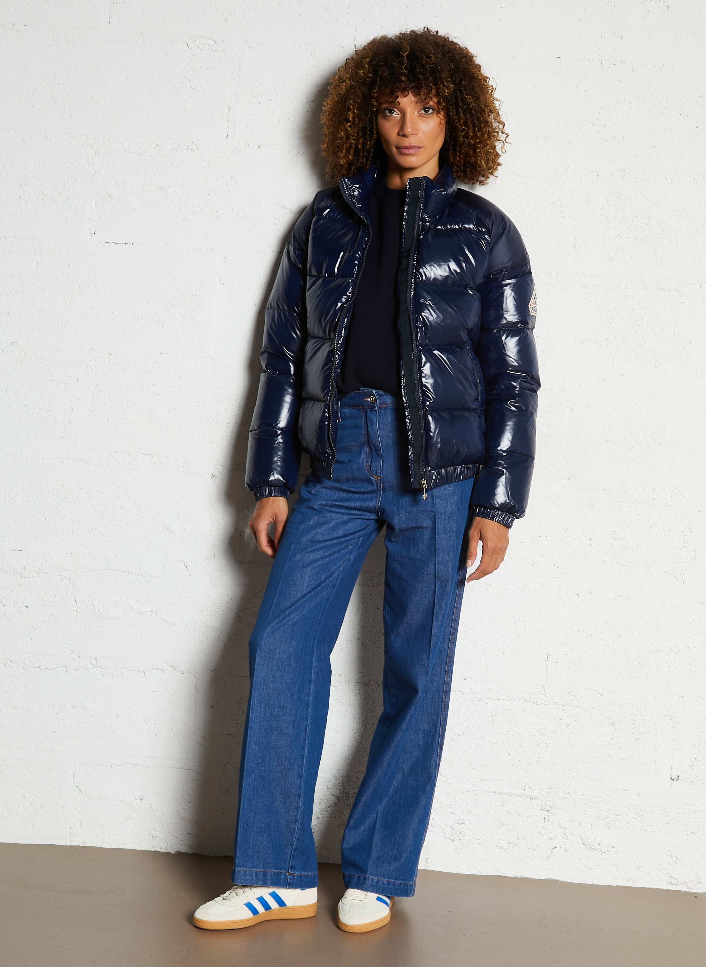 Baskets basses à lacets ADIDAS Beige