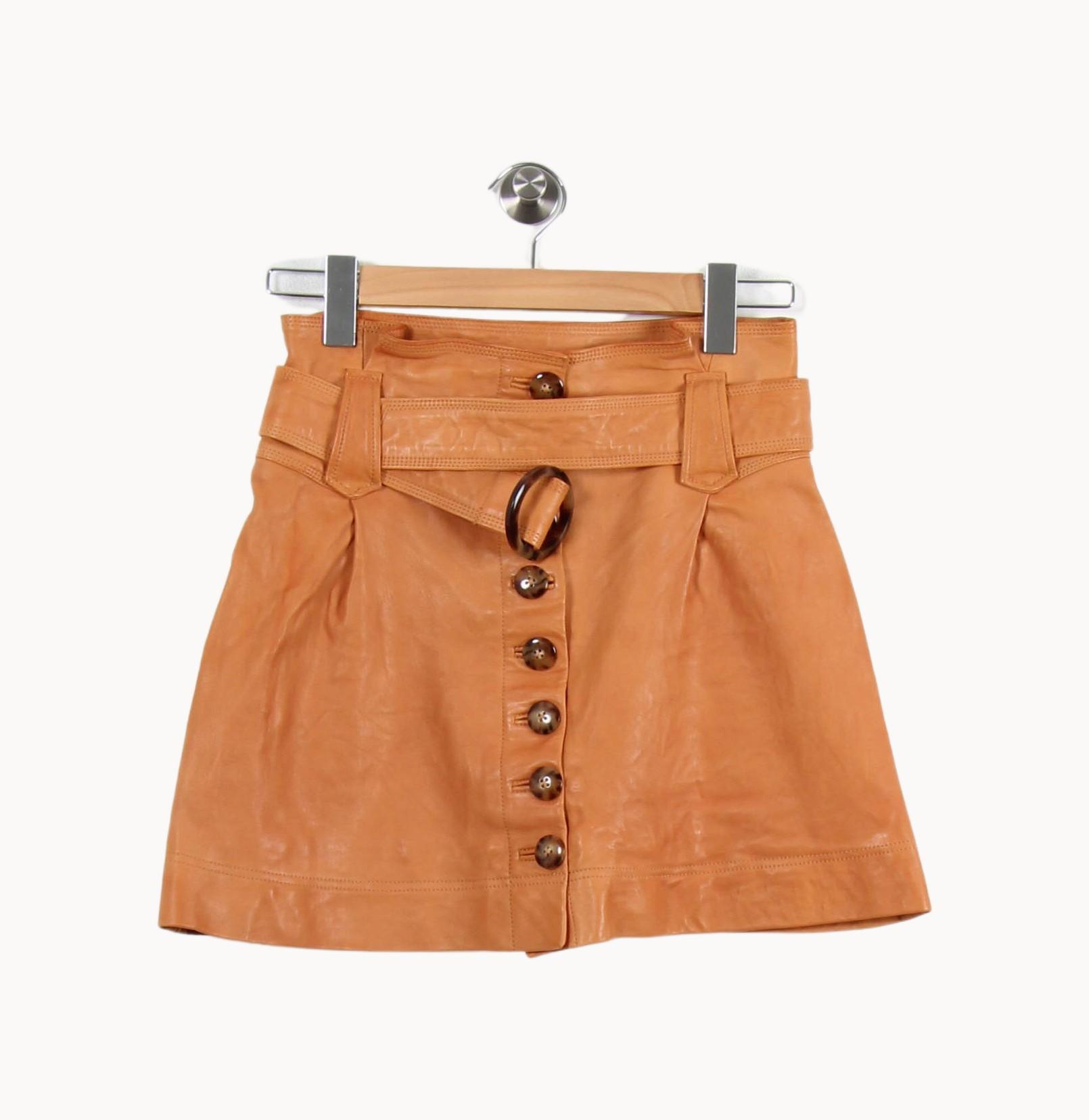 Short & midi skirt SEZANE - Seconde main Orange