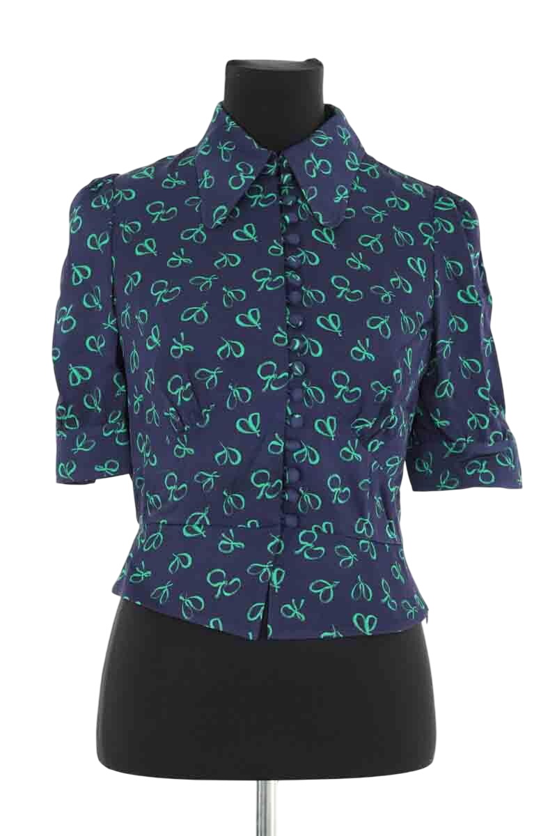 Blouse LK BENNETT - Seconde Main Blue