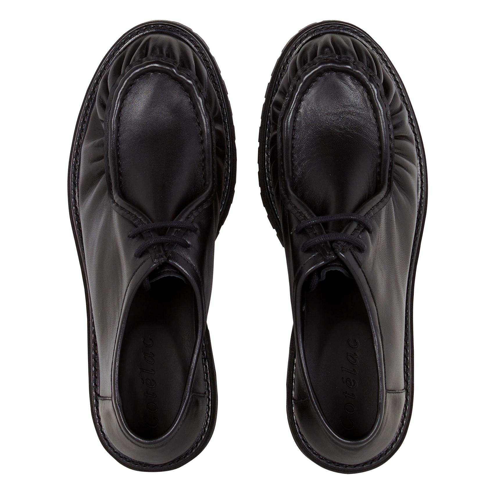 Derby's van leer COTELAC Zwart