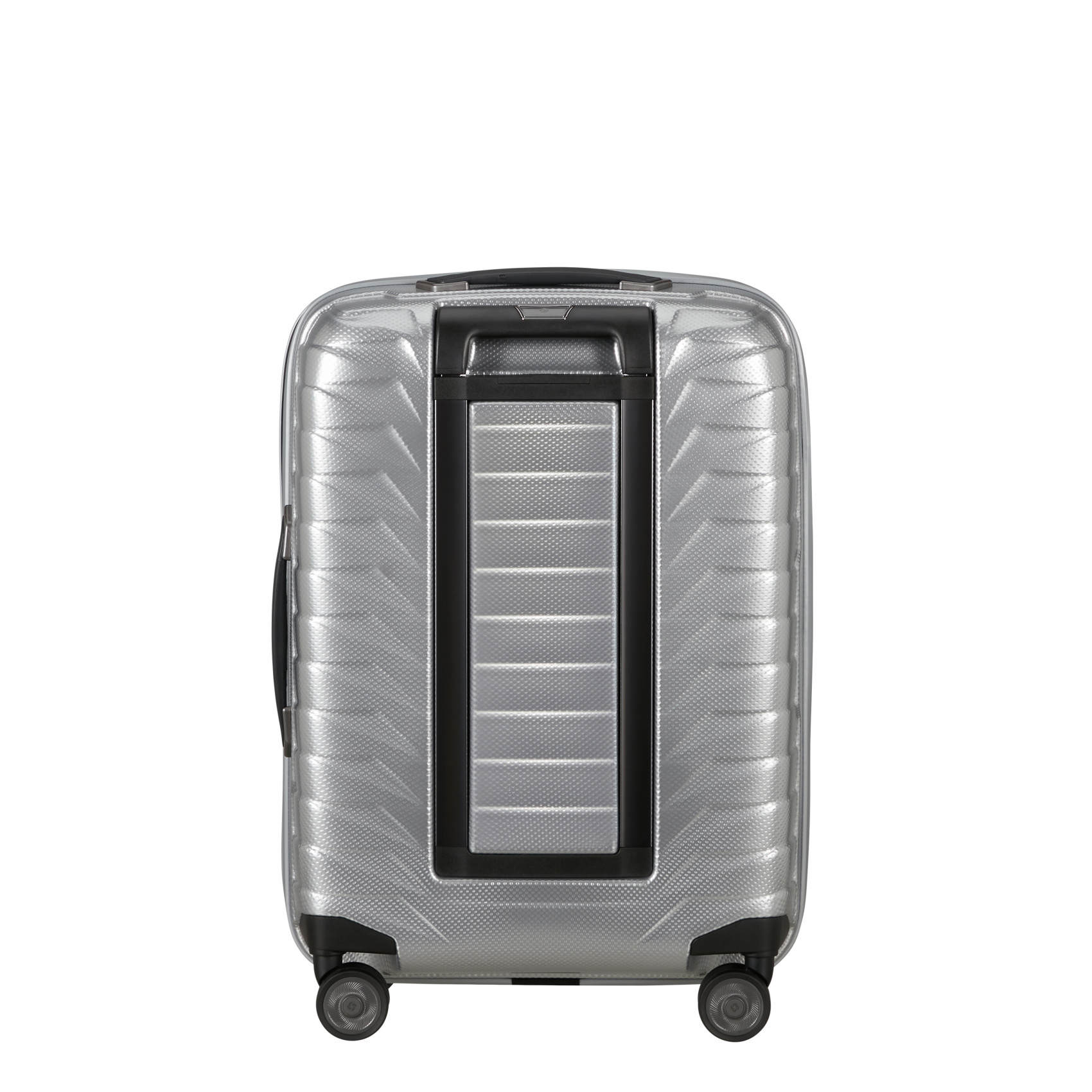 Proxis 4-wheel carry-on suitcase size S SAMSONITE Silver