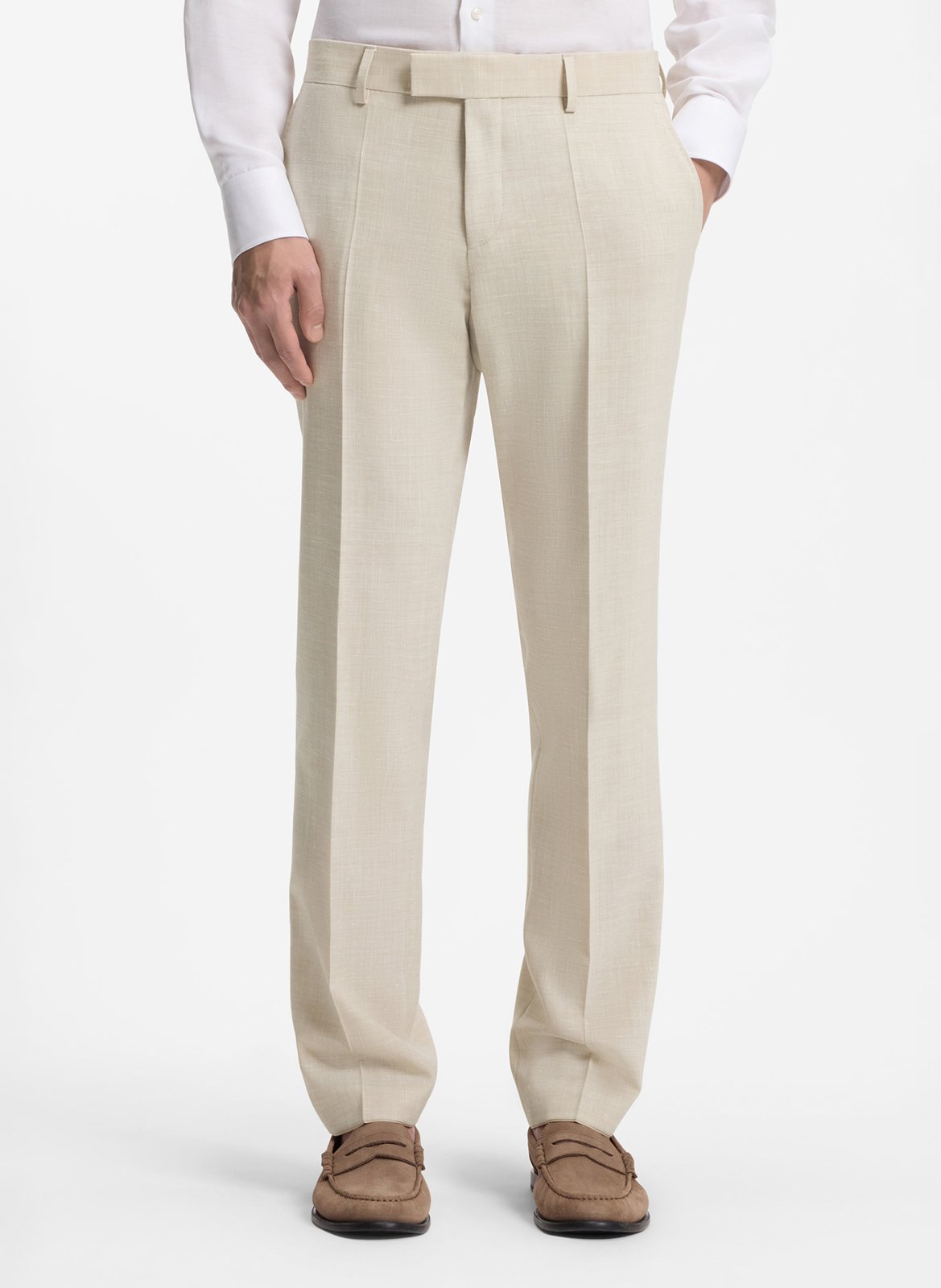 Costume deux pièces slim-fit BOSS Beige