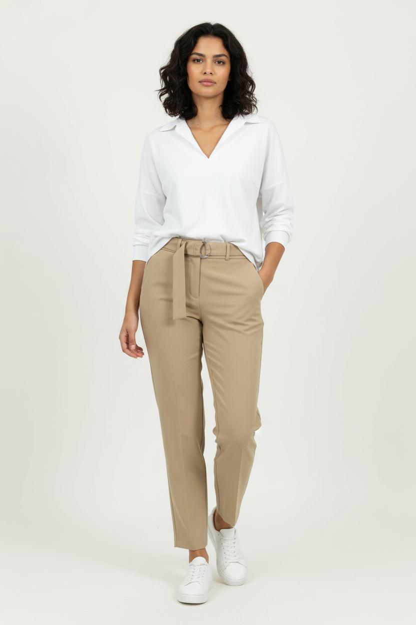 Pantalon LIU JO - SECONDE MAIN Beige
