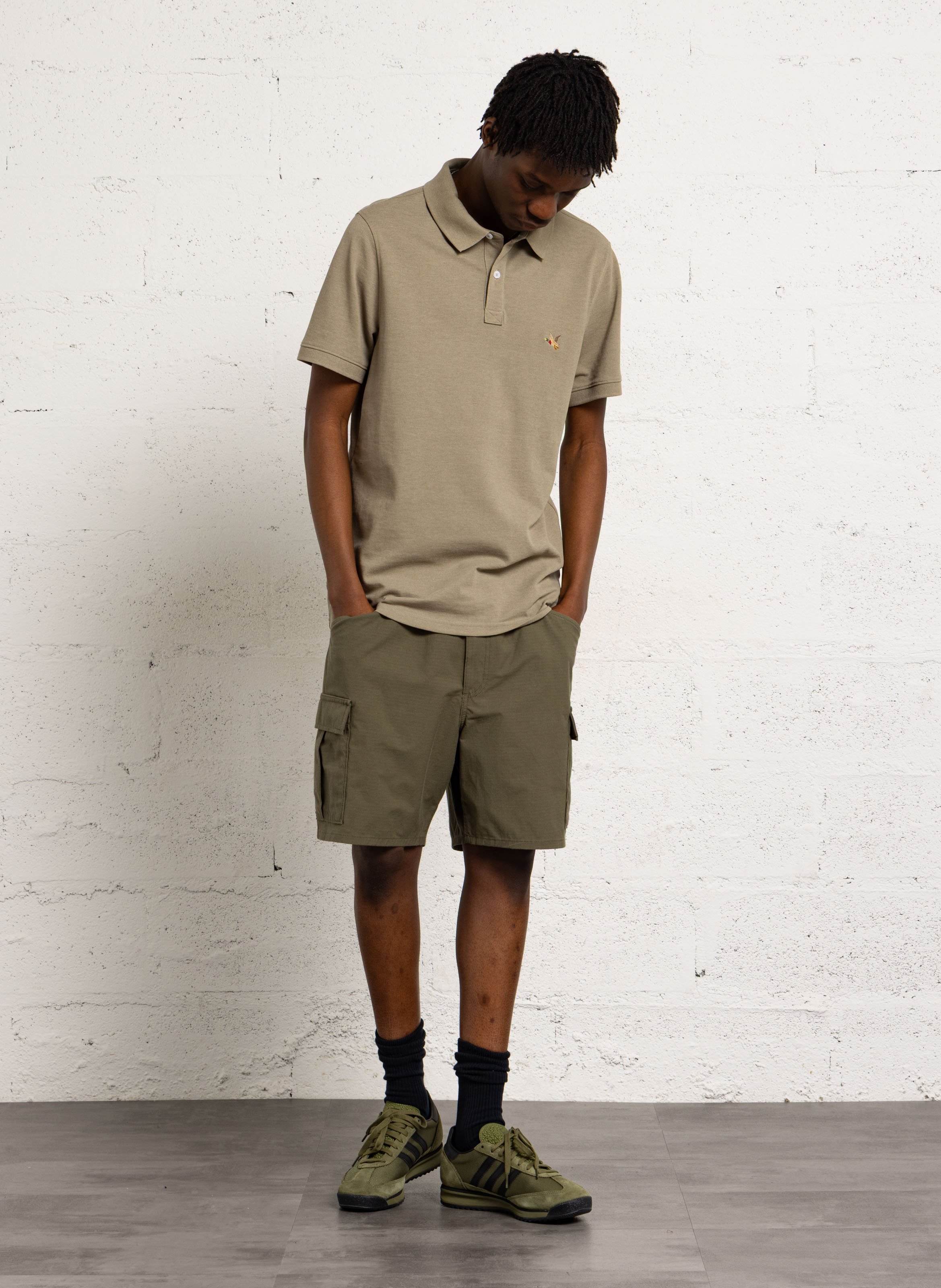 Straight shorts PATAGONIA Green